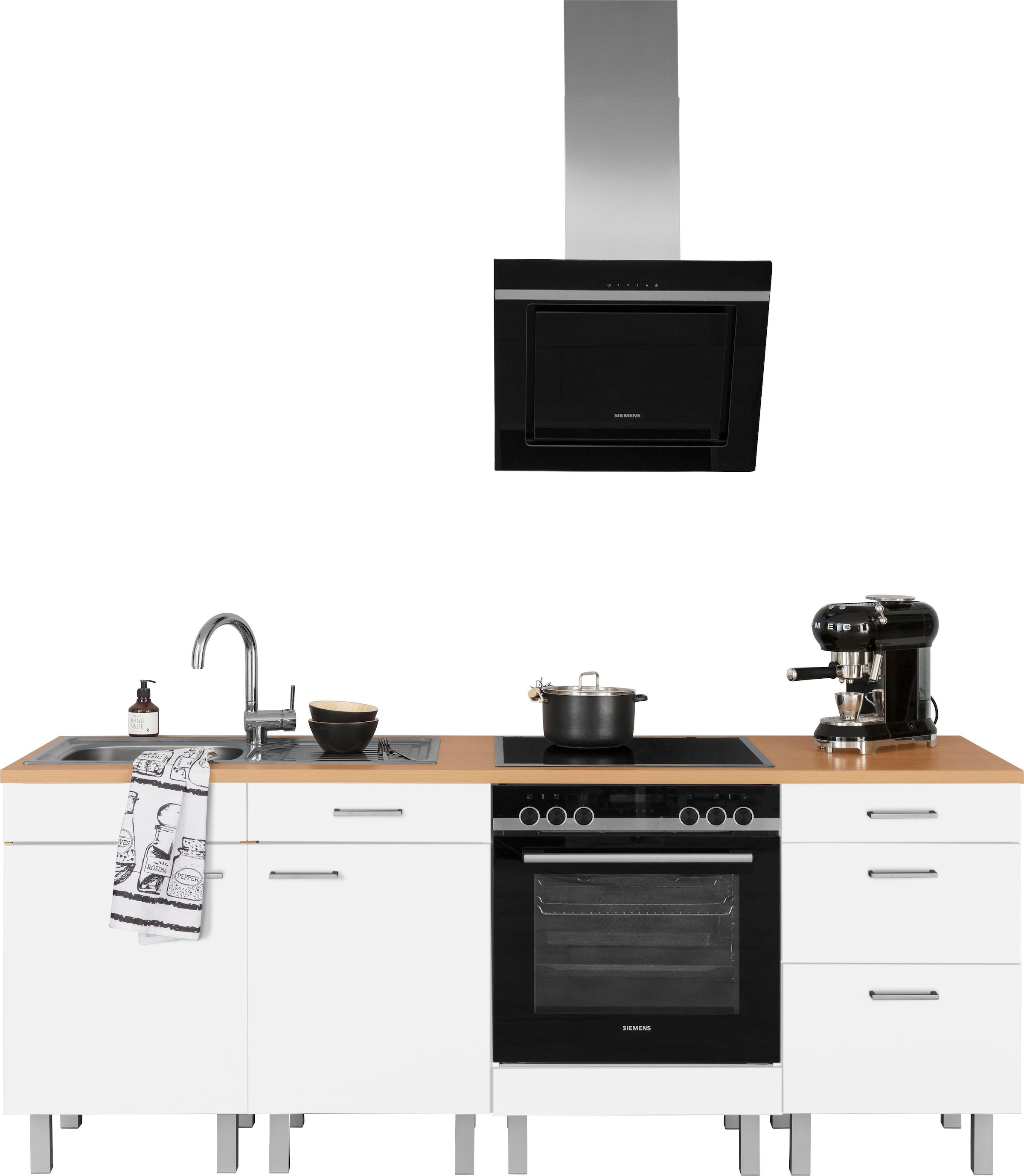 OPTIFIT Küchenzeile »Tapa«, ohne E-Geräte, Breite 210 cm