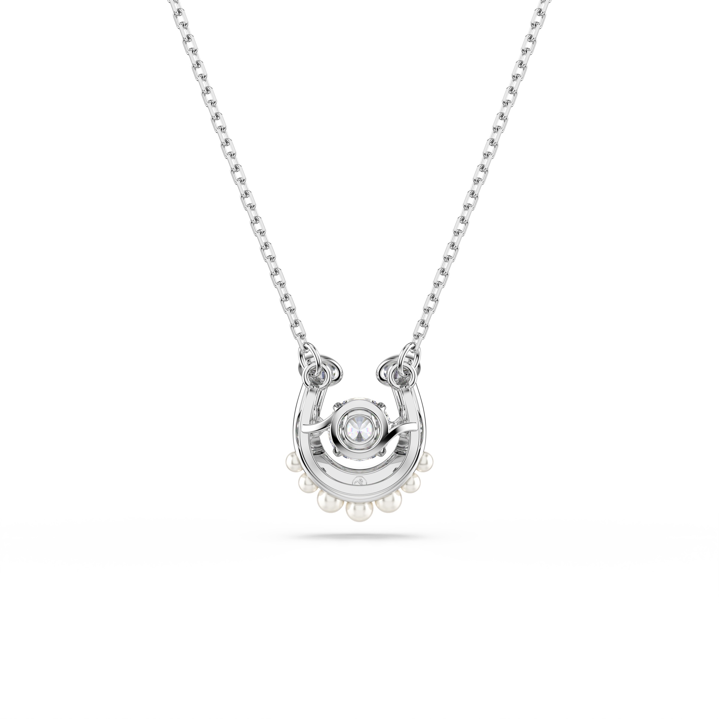 Swarovski Kette mit Anhänger »Schmuck Geschenk Symbolica Halskette Hufeisen« mit Swarovski® Kristall - mit Swarovski® Perle