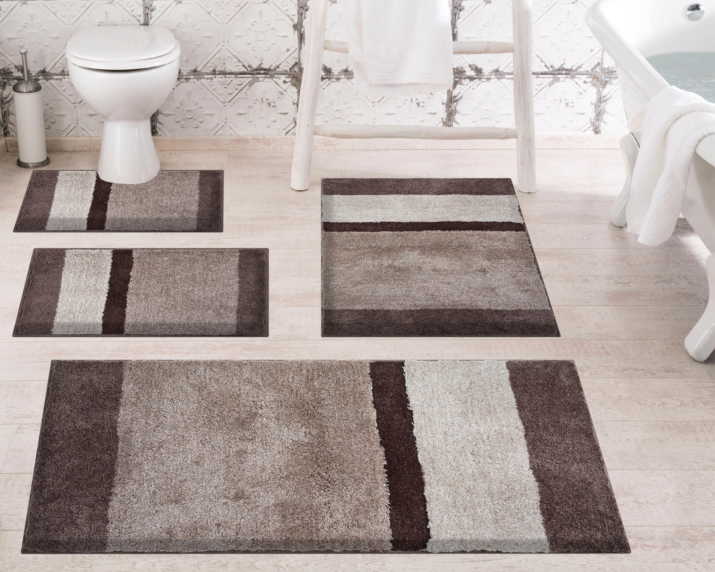 Grund Badematte "Room" Höhe 24 mm rutschhemmend beschichtet fußbodenheizung günstig online kaufen