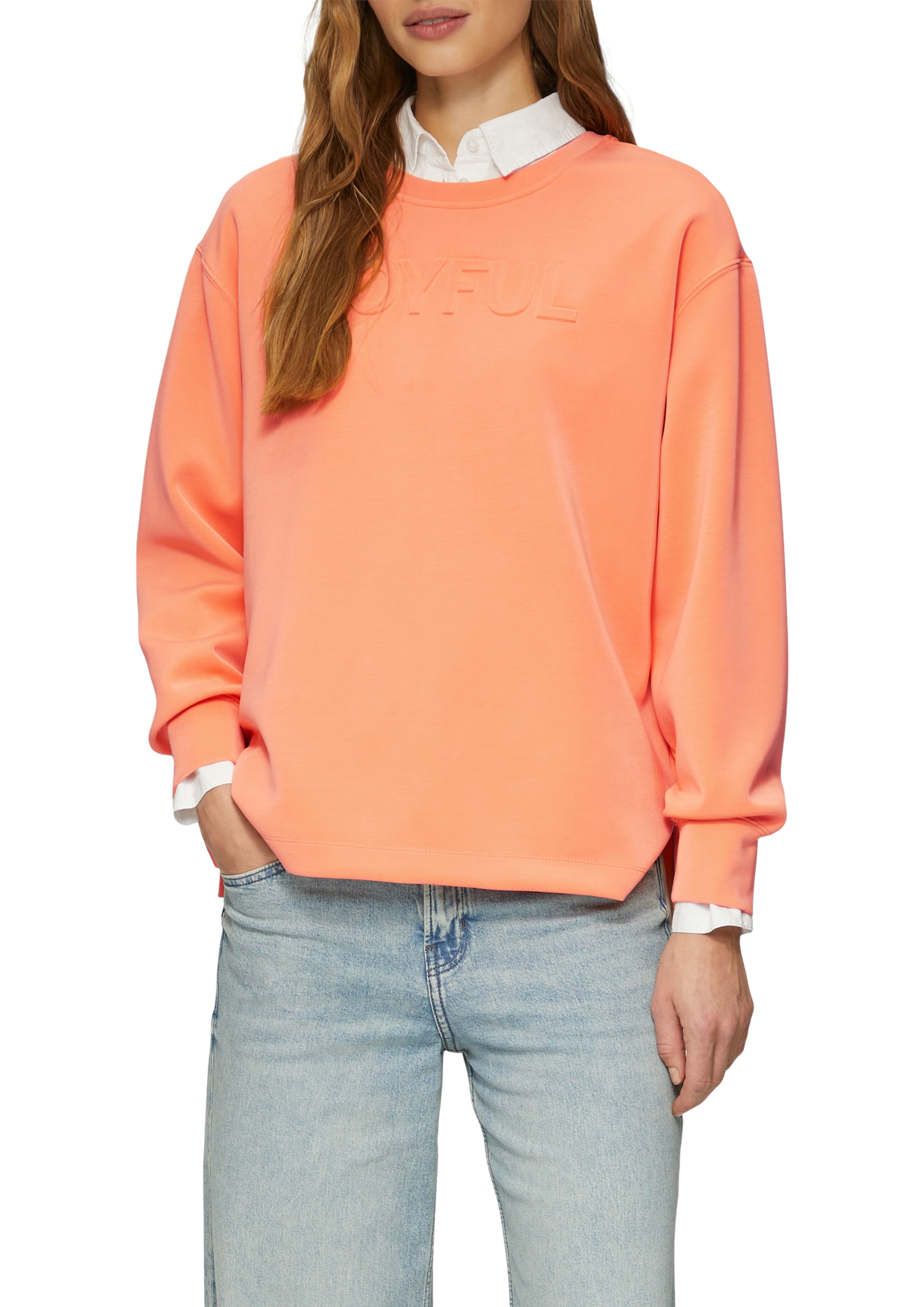 s.Oliver Sweatshirt, mit Schriftzug