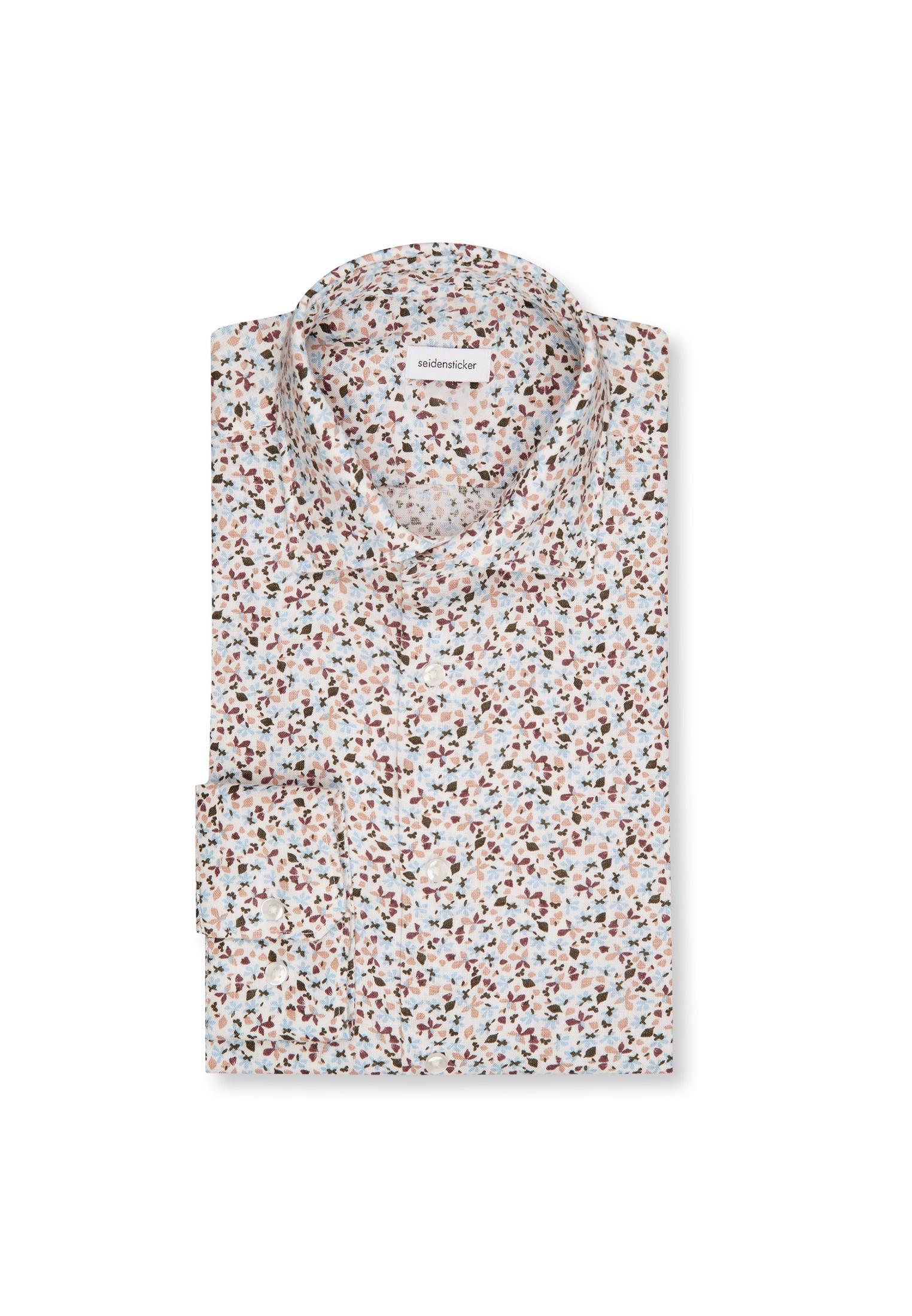 seidensticker Businesshemd »Regular« Regular 1/1 Kentkragen Druck