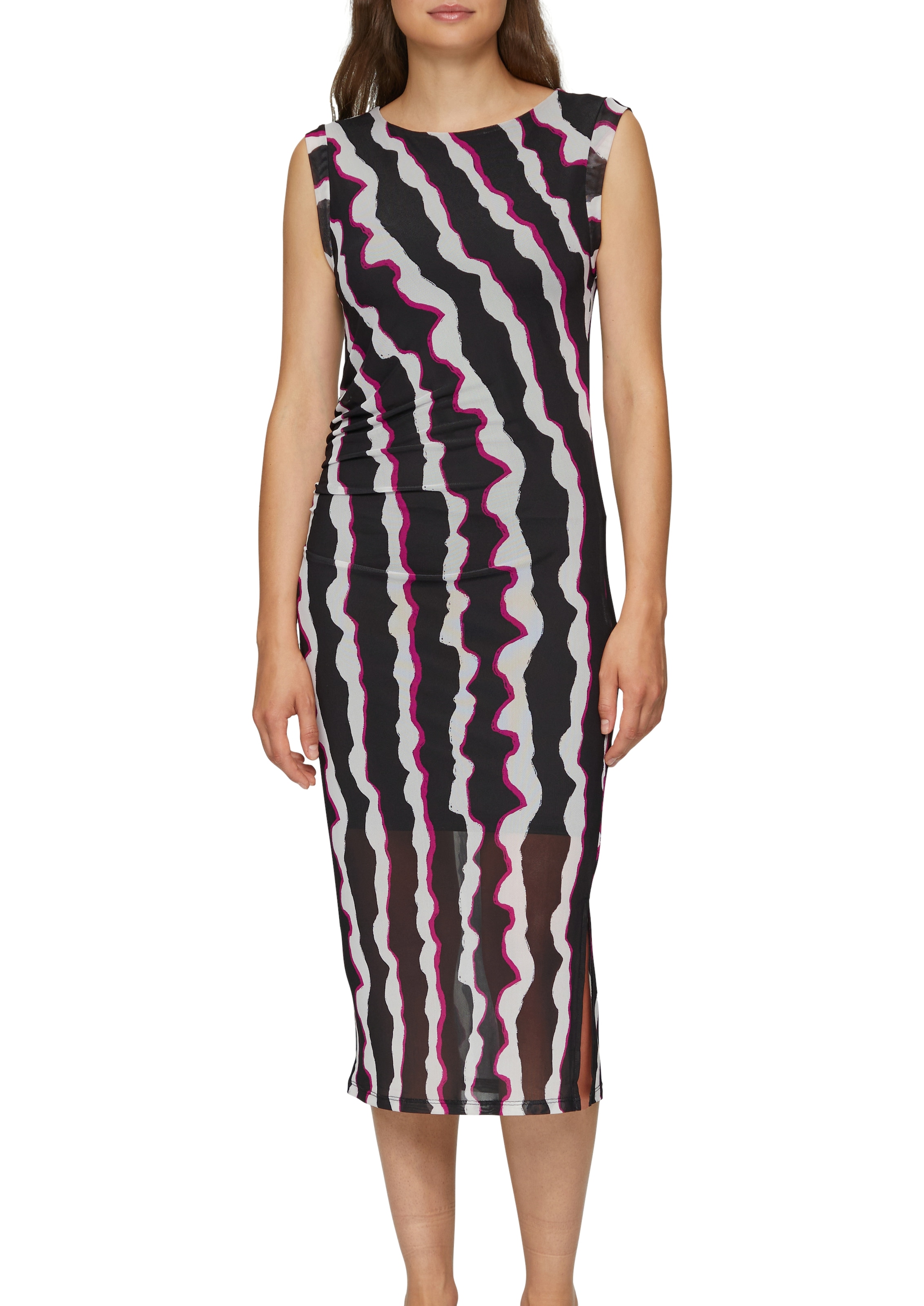 s.Oliver Sommerkleid, mit All-Over Print