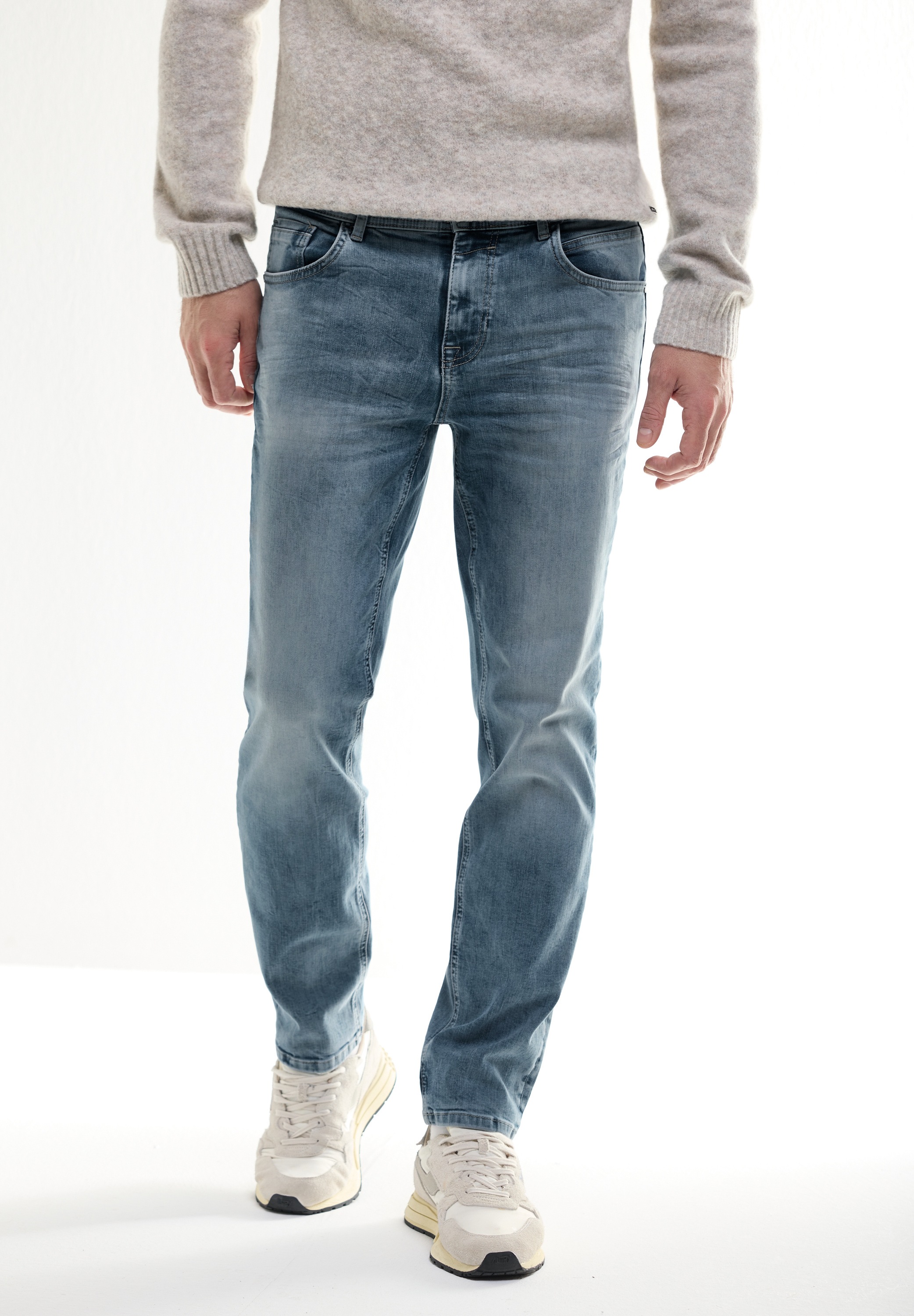STREET ONE MEN Regular-fit-Jeans, 5-Pocket-Style