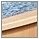 Holzwerkstoff mit Farbe Buche/Sitz blau uni 1020/Lehne 51003 blau gemustert + blau + buchefarben