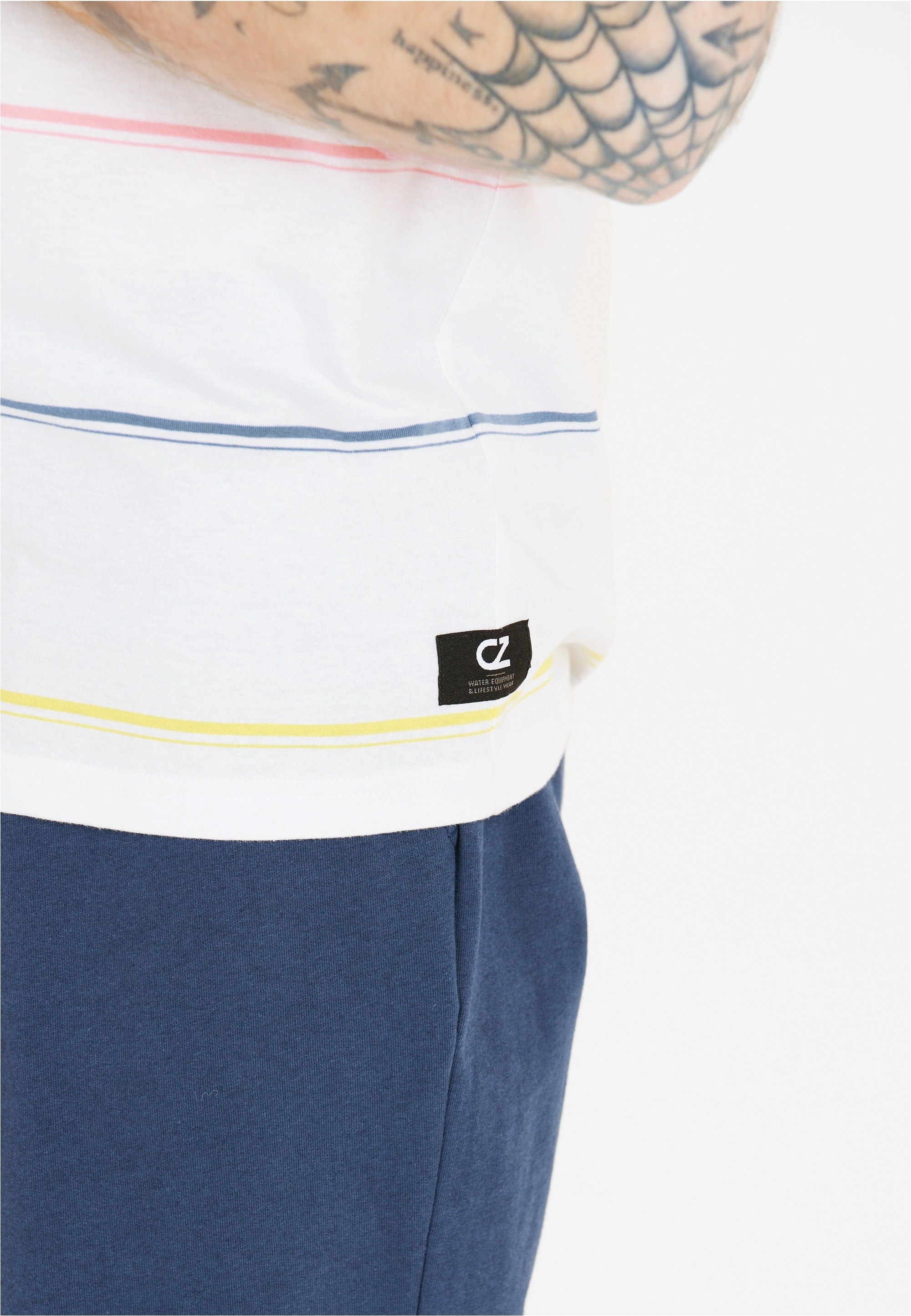 CRUZ Funktionsshirt »austin«, im coolen Streifendesign
