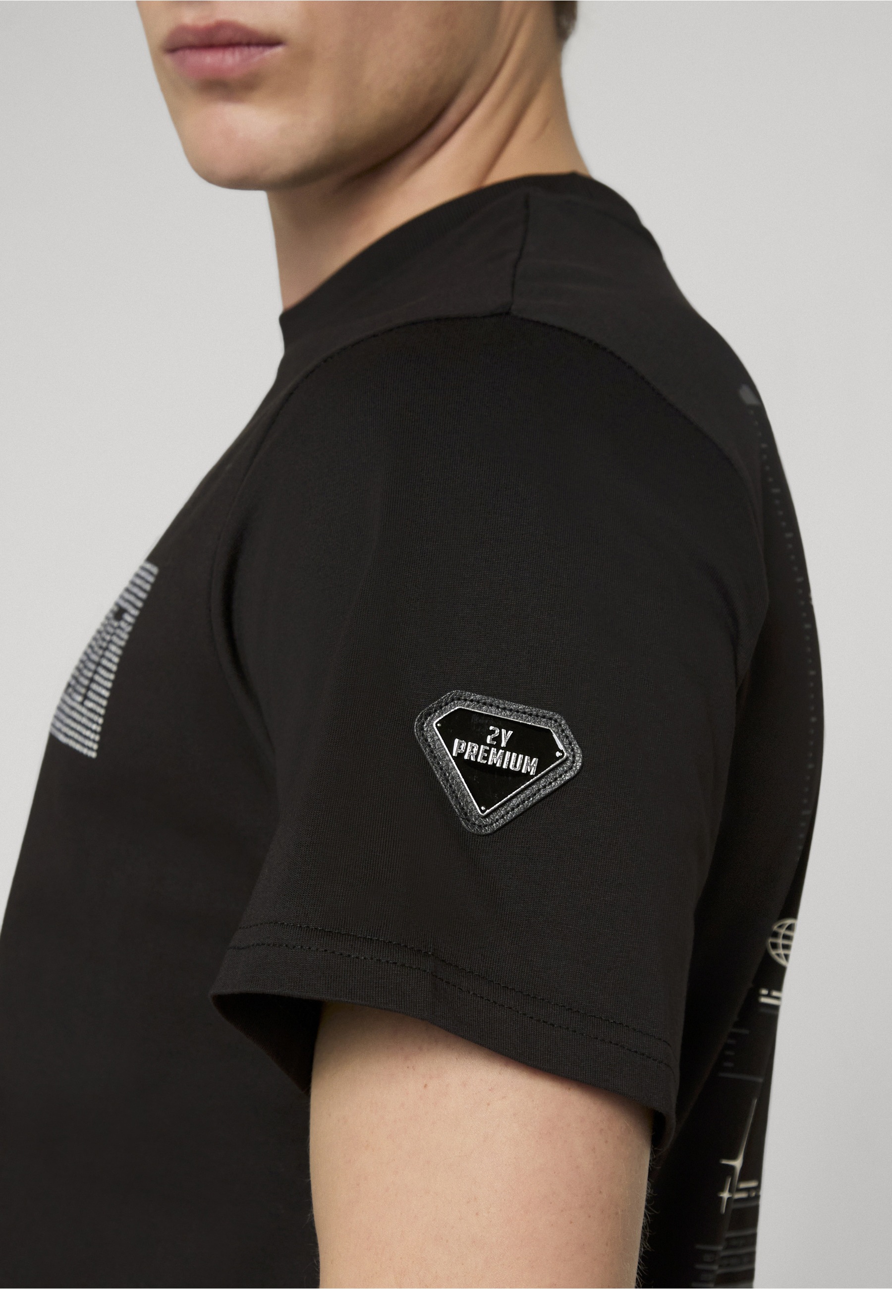 2Y Premium T-Shirt »2Y Premium Vash Slimt Fit Tee« 1