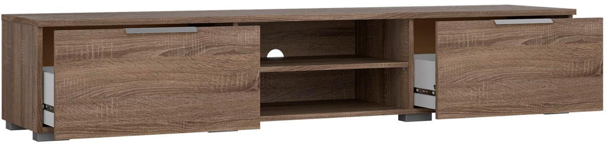 INOSIGN Lowboard »Match«, TV-Kommode, mit 2 Schubladen und Kabeldurchführung, Breite 172,7 cm