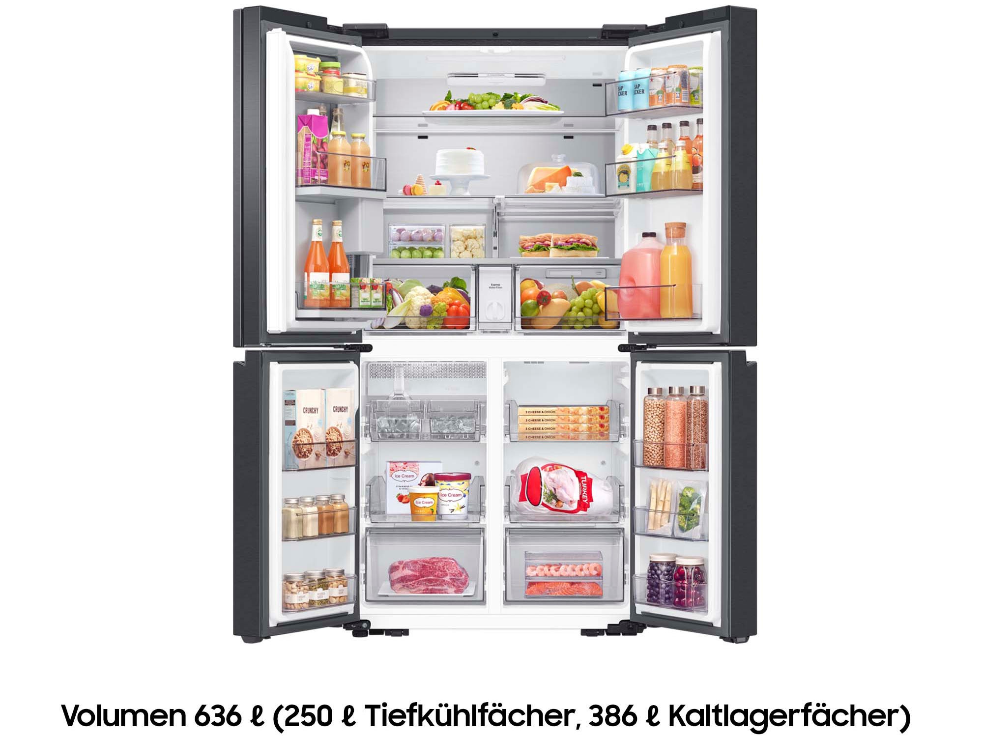 Samsung Réfrigérateur multi-portes 636 L - E - RF65DG9H0EB1