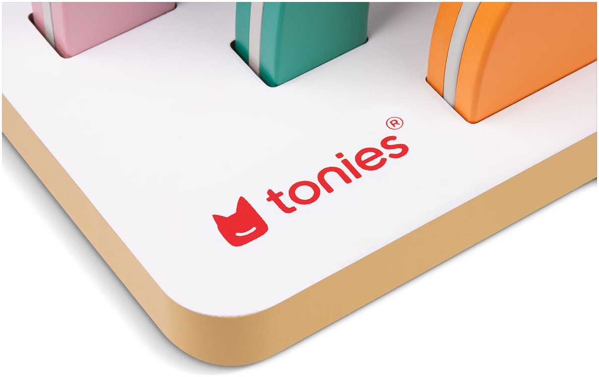 tonies Kinderregal »Mini Standregal - Regenbogen« für bis zu 25 Tonies