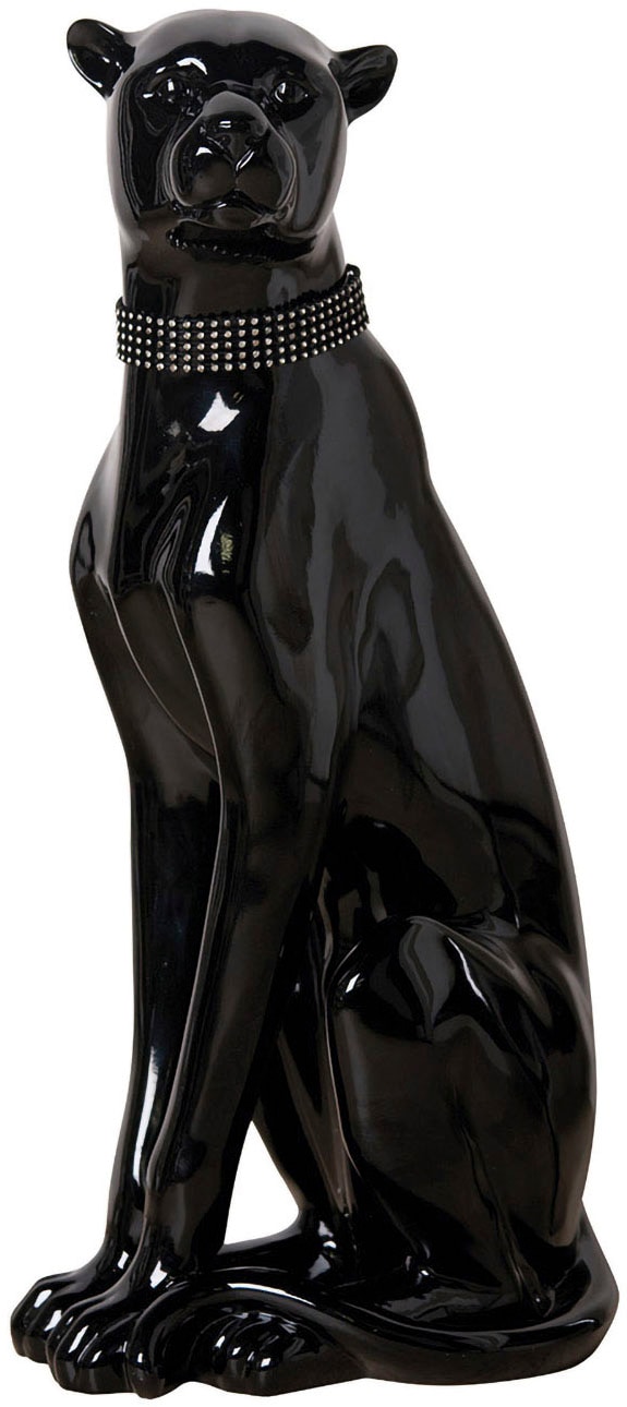 Casablanca by Gilde Tierfigur "Figur Panther schwarz H. 60 cm" günstig online kaufen