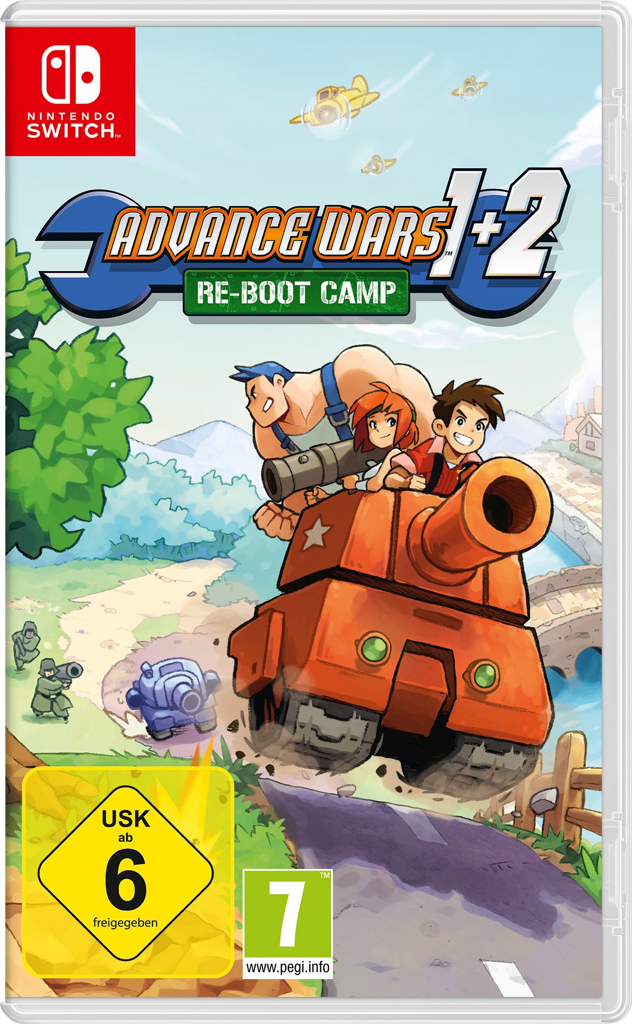 NINTENDO SWITCH Spielesoftware "Advance Wars 1+2: Re-Boot Camp", Nintendo Switch, transparent, Spielesoftware