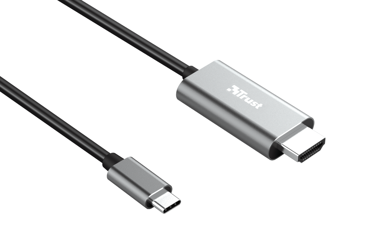 Trust HDMI-Kabel »TRUST CALYX USB-C TO HDMI CABLE«, 180 cm