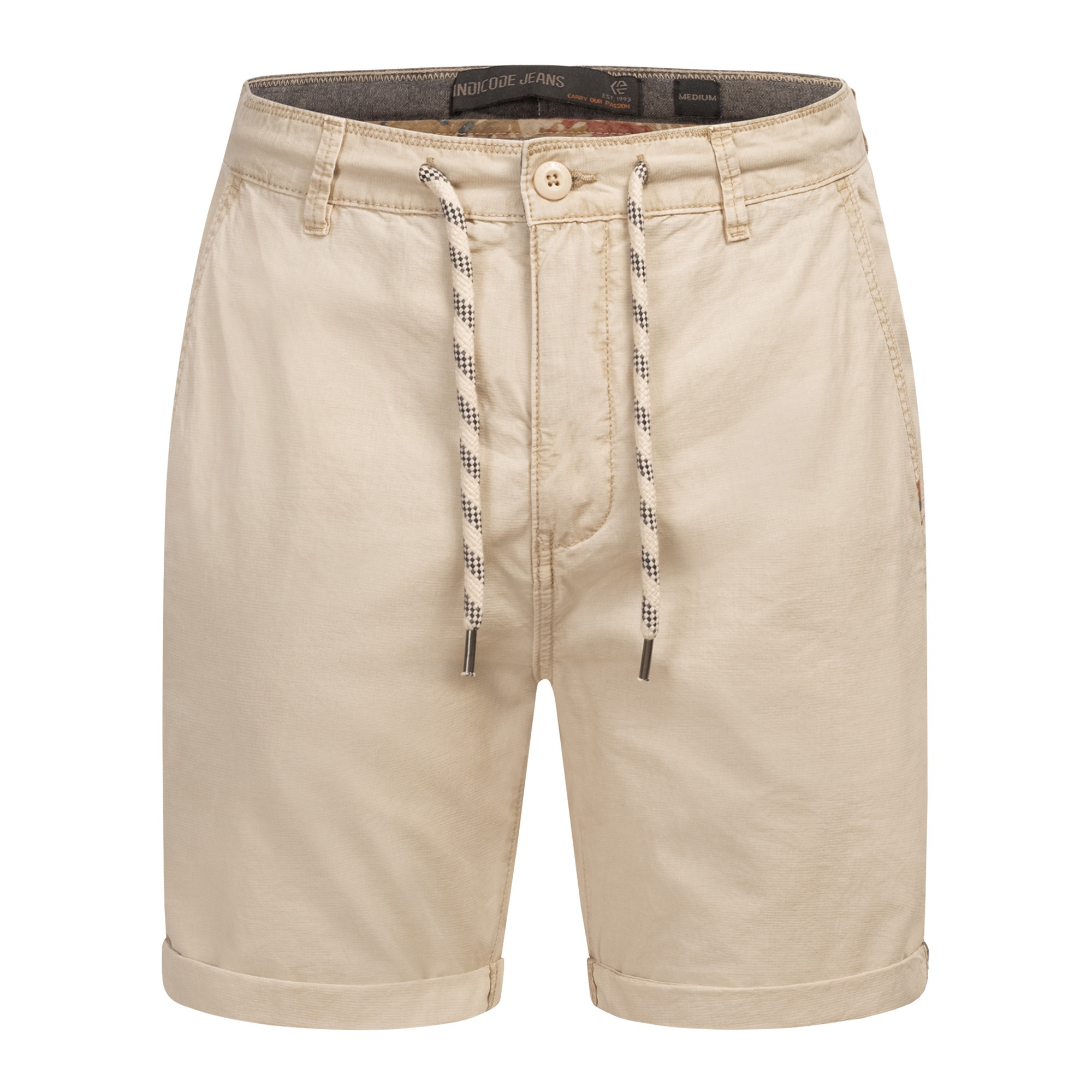 Indicode Incanvar Men's Shorts Fog 3XL 3