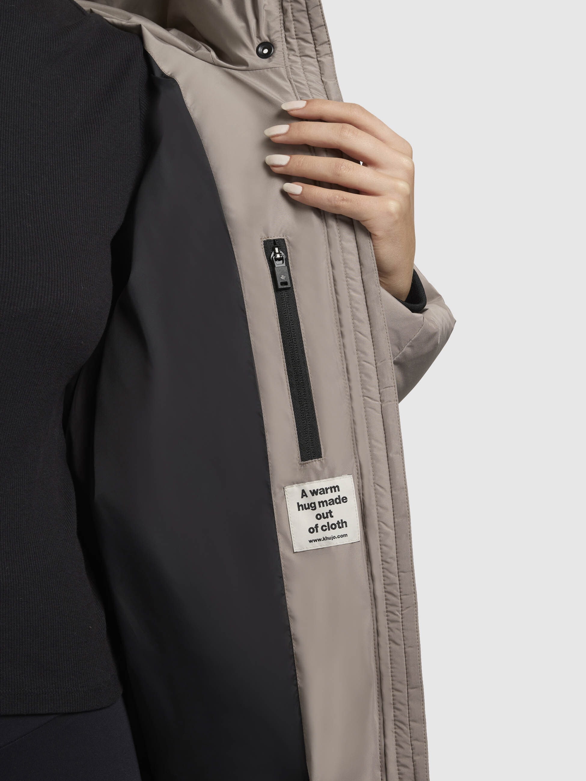 khujo Steppjacke »PEEKE«, mit Kapuze