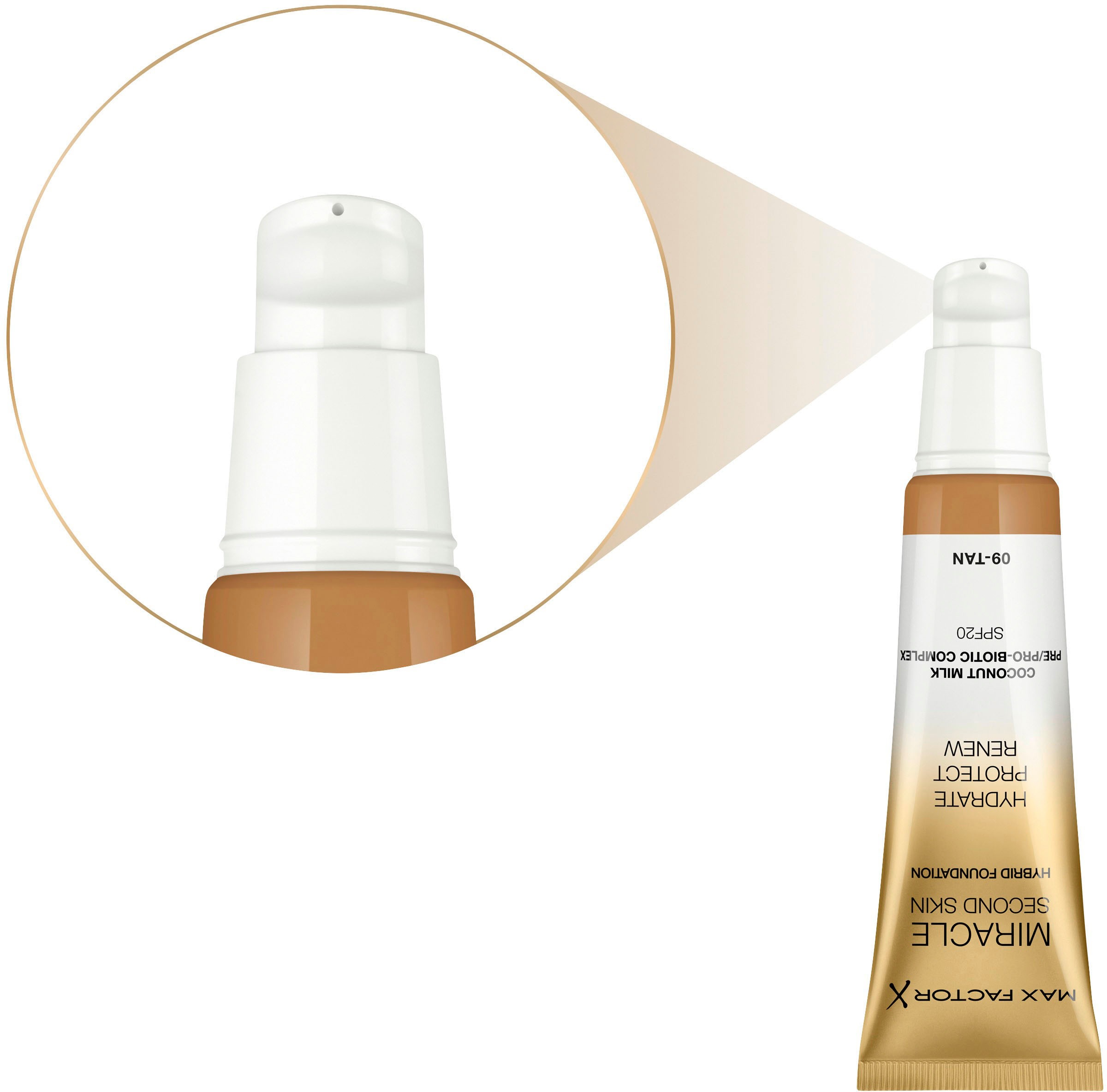 MAX FACTOR Foundation »Miracle Second Skin« SV7437