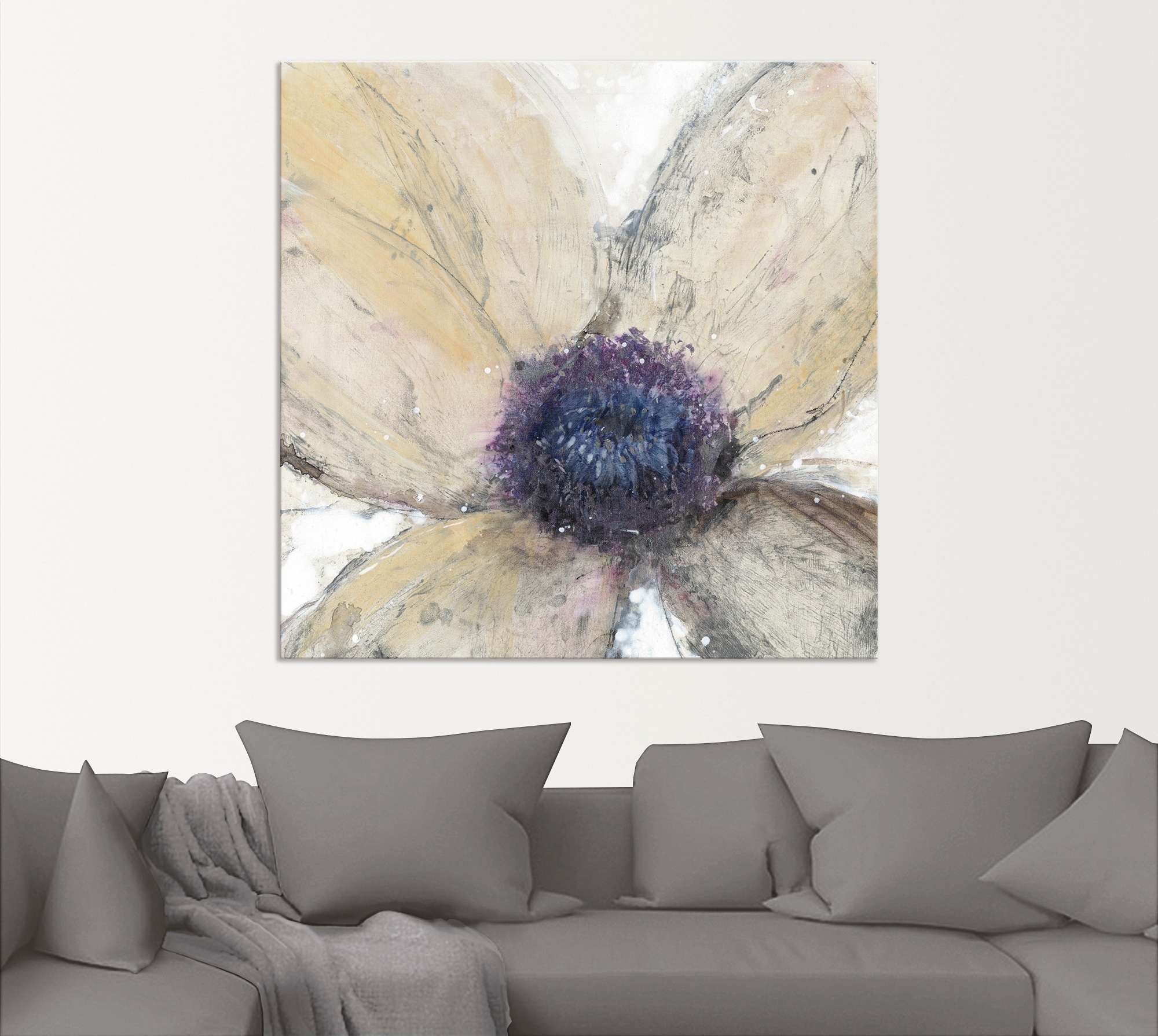 Artland Wandbild »Blumenfluss I«, Blumen, (1 St.), als Alubild, Outdoorbild, Leinwandbild in verschied. Größen