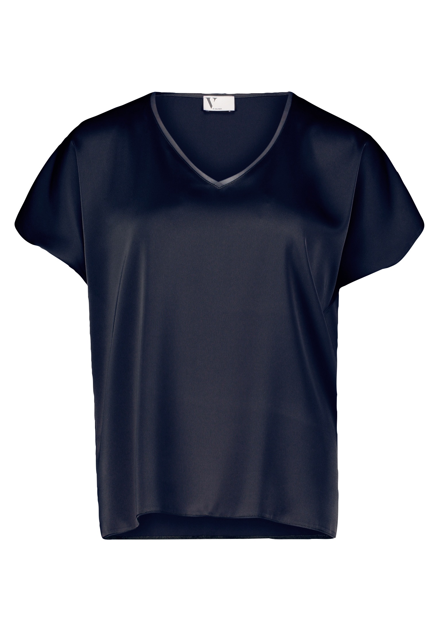 Vera Mont Satinbluse "Damen mit V-Ausschnitt" günstig online kaufen