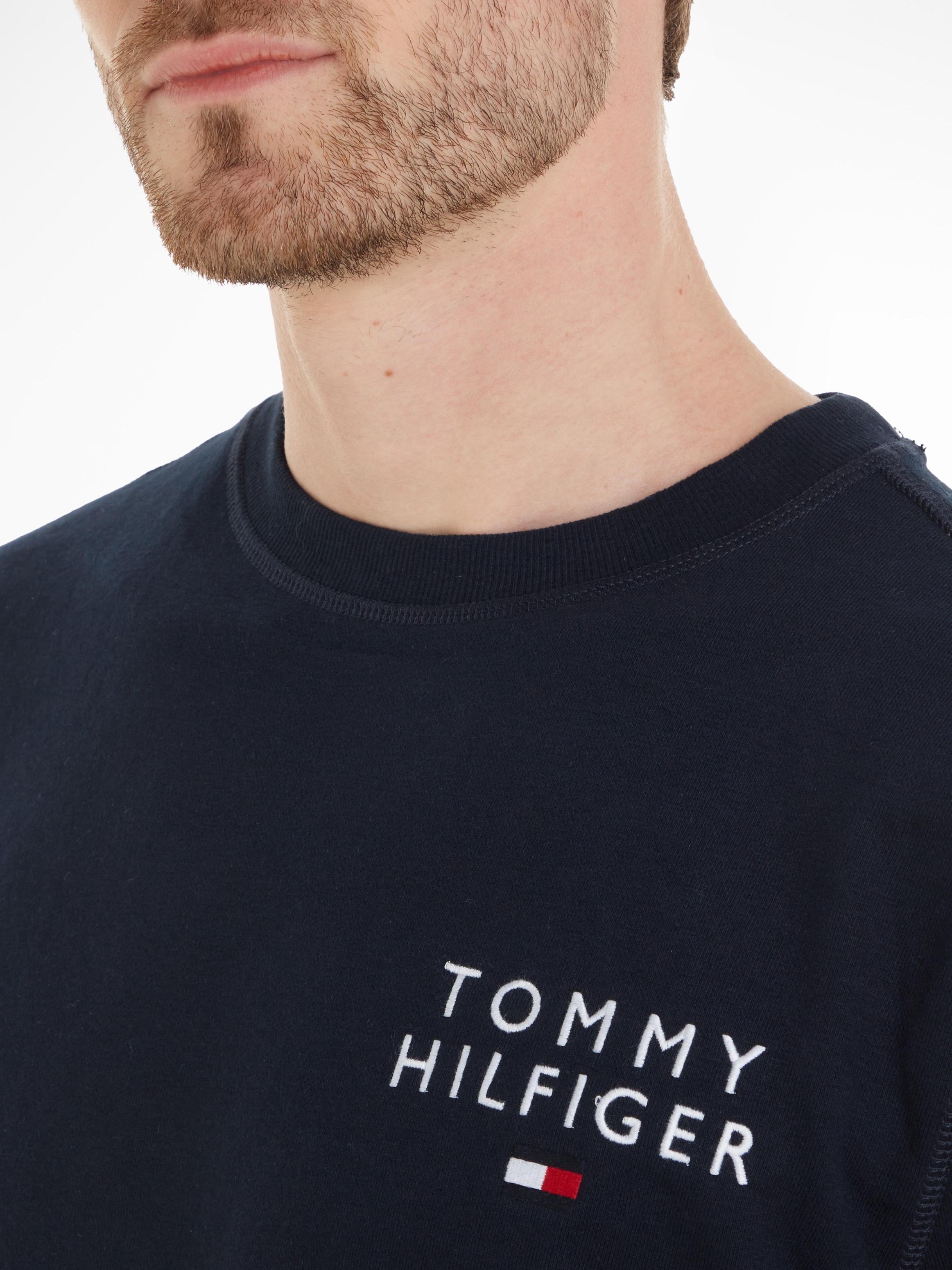 Tommy Hilfiger Underwear Sweatshirt »TRACK TOP HWK«, mit Tommy Hilfiger Markenlabel