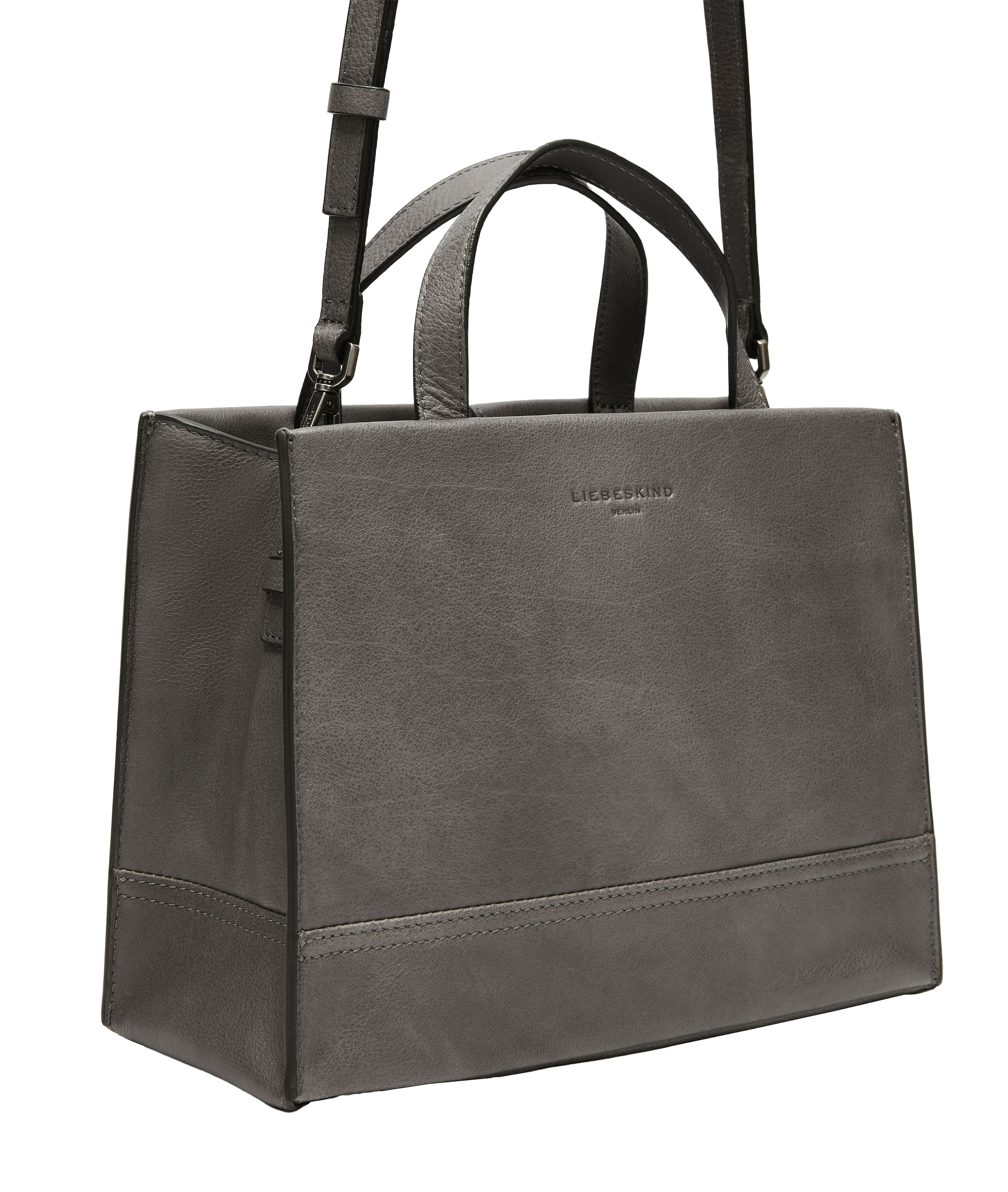 Liebeskind Berlin Henkeltasche »Satchel M LOU 2 3D LEATHER«, Schultertasche Handtasche Damen Umhängetasche