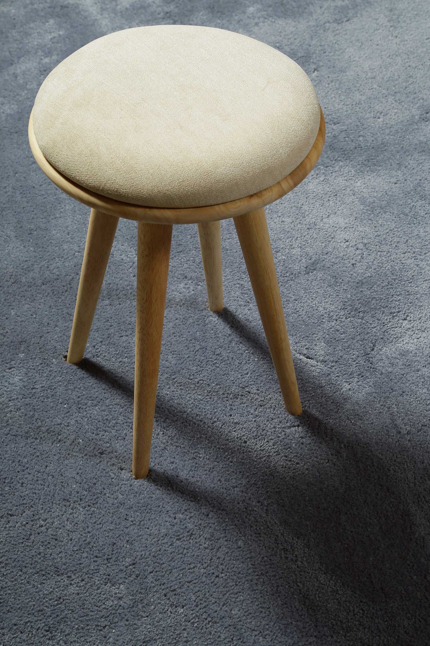 Homie Living Teppich »Pisa«, rund, 25 mm Höhe, Hochflor, Microfaser, uni, weich, Shaggy, Wohnzimmer, Schlafzimmer