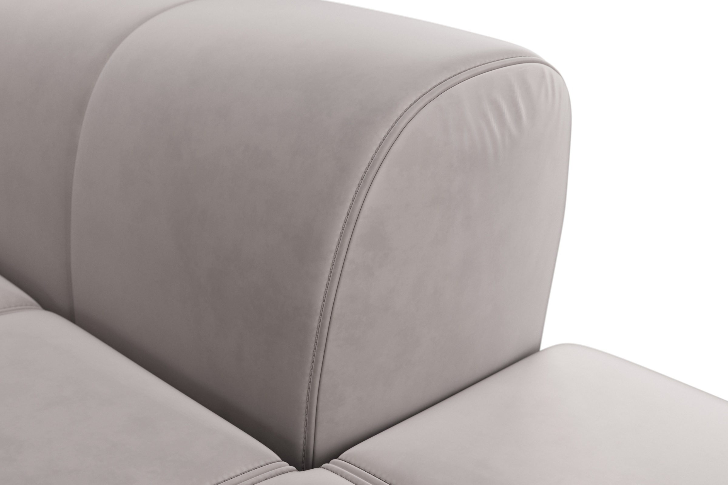 sit&more Ecksofa »Bendigo L-Form«, inklusive Sitztiefenverstellung, Bodenfreiheit 15 cm, in 2 Fußfarben