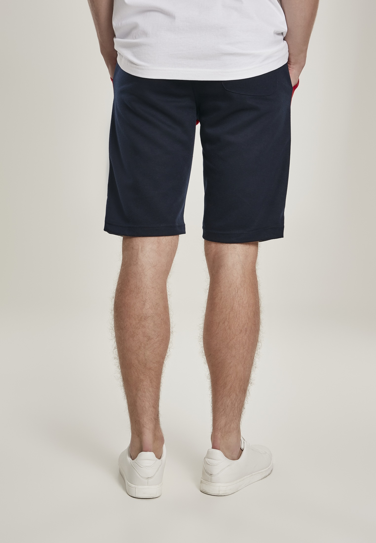 Southpole Shorts »Southpole Herren Color Block Tech Fleece Shorts«, (1 tlg.)