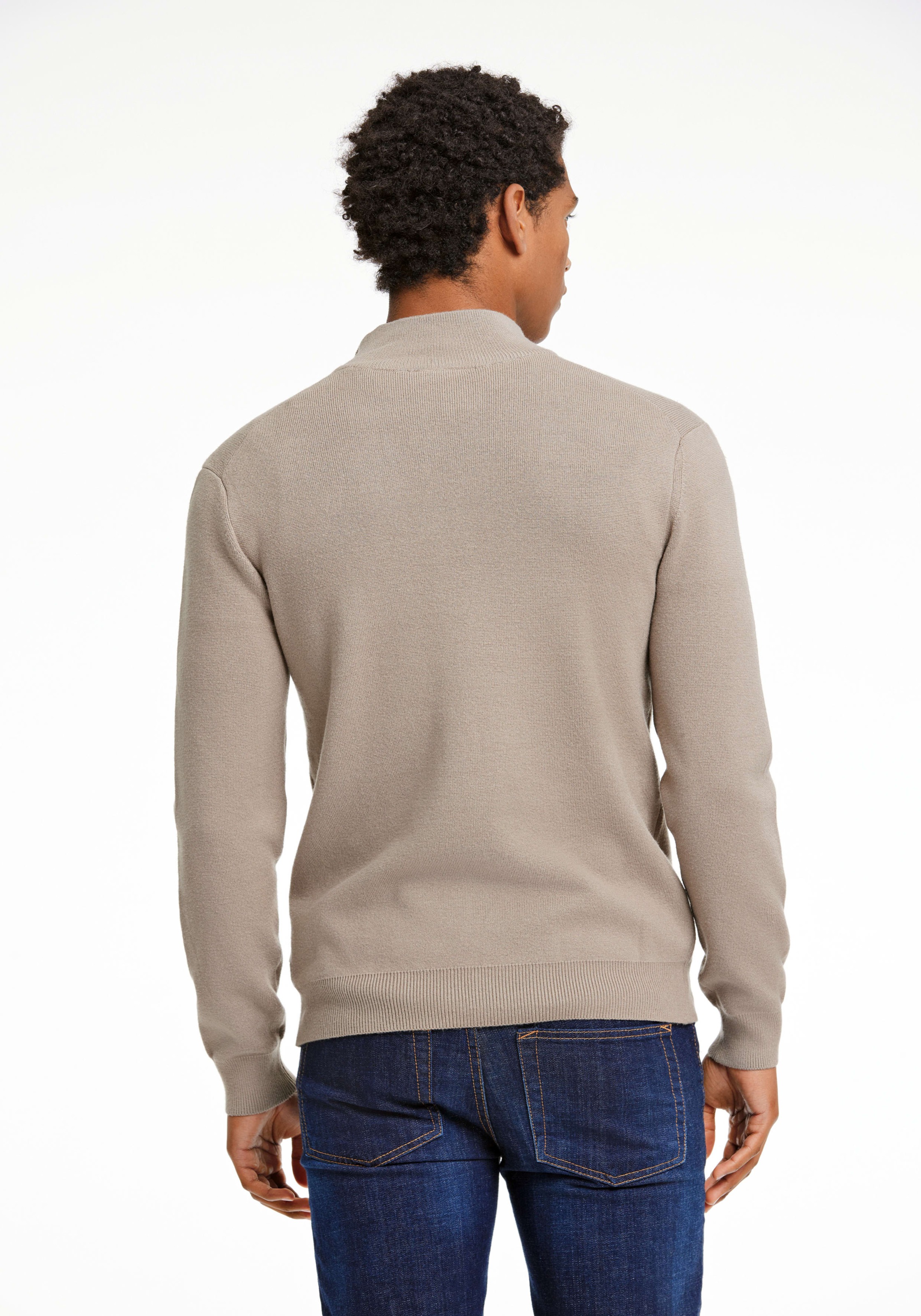 LINDBERGH Troyer, aus Viskose und mit Stehkragen günstig online kaufen