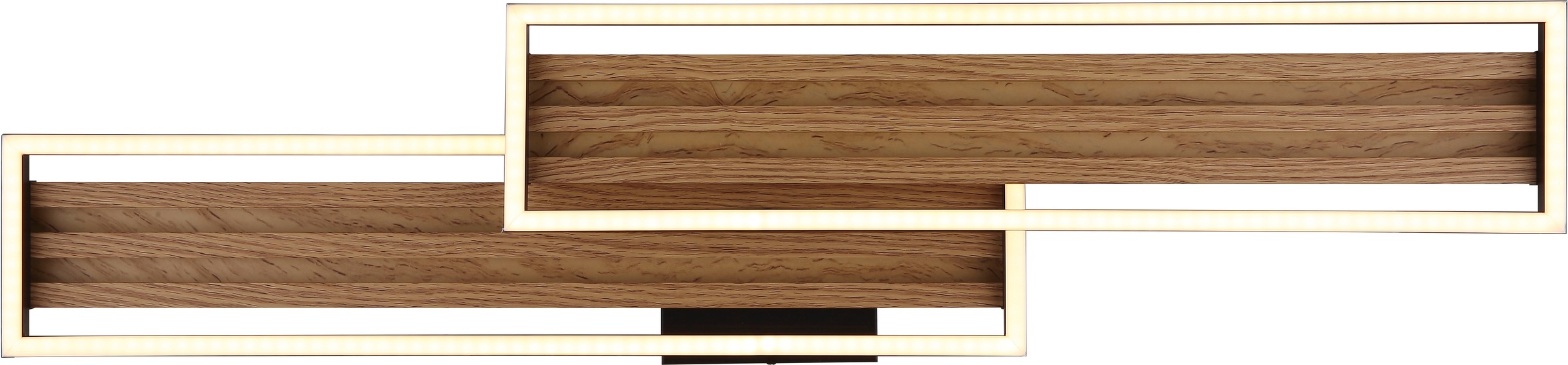 GLOBO LIGHTING Deckenleuchte »DAKARI I« LED-Modul 1 Stk. Warmweiß Deckenlampe Wohnzimmer-Leuchte Schlafzimmer-Leuchte Flur Küche