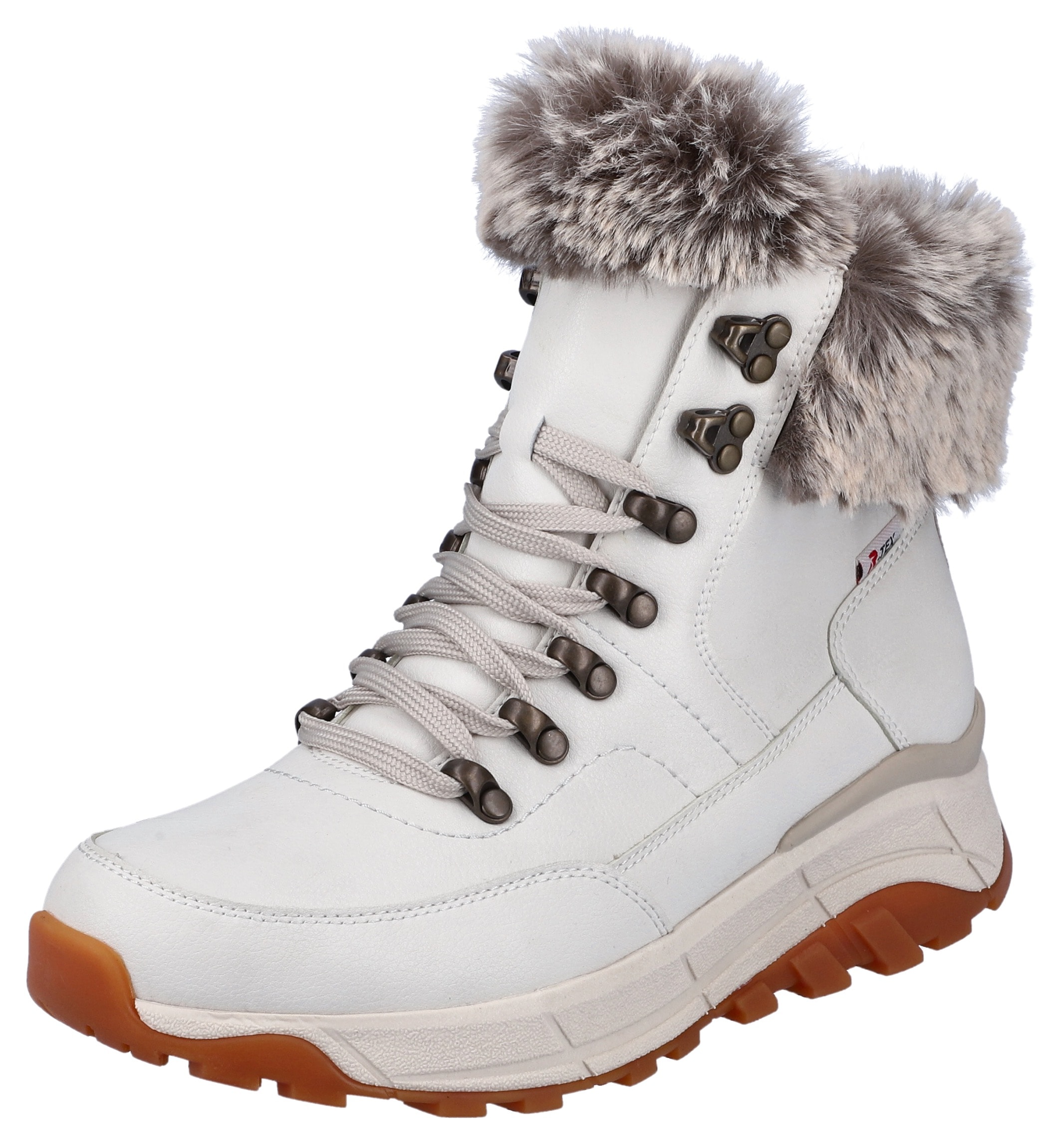 RIEKER Sport Hightop Sneaker, Schnürboots, Winterschuh mit Lammwollfutter günstig online kaufen