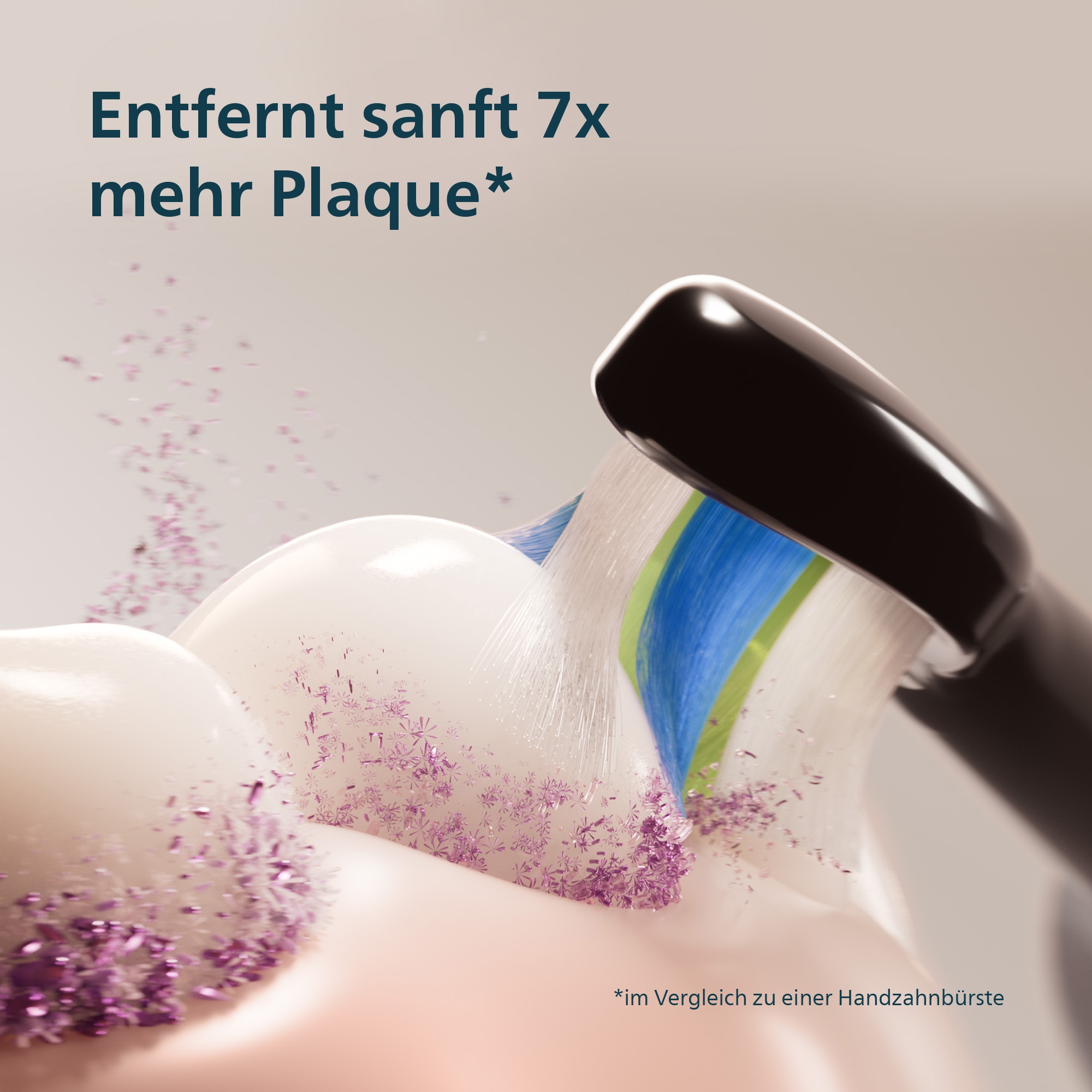 Philips Sonicare Elektrische Zahnbürste »Series 5300« 1 Stk. Aufsteckbürsten mit Andruckkontrolle, 2 Intensitätsstufen, inkl. Ladegerät, Reiseetui