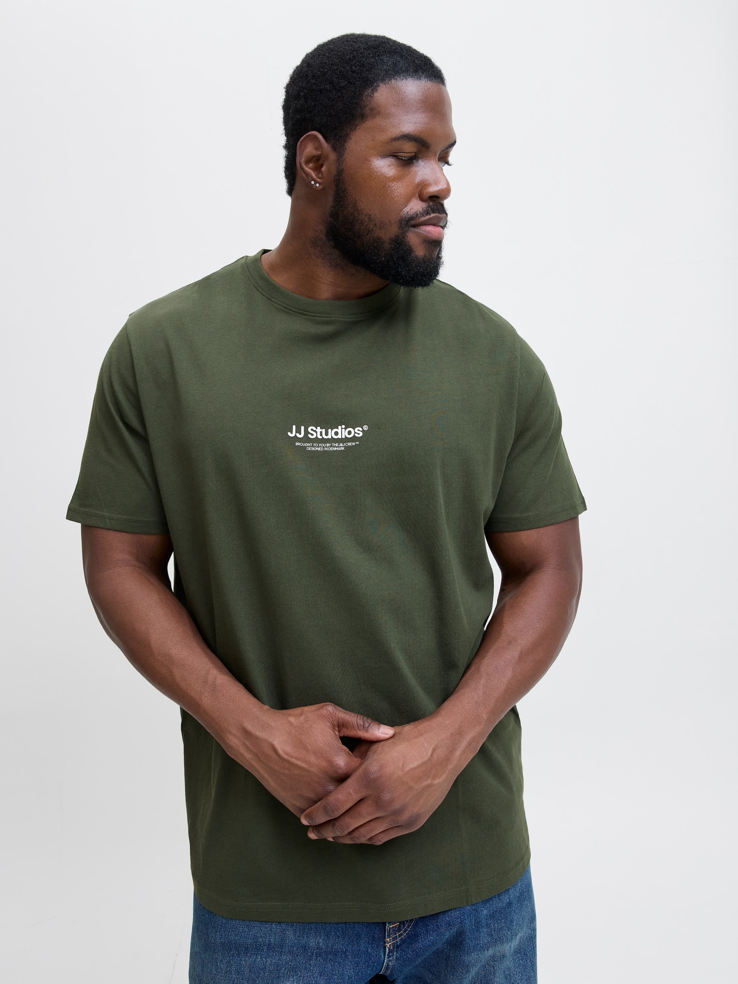 Jack & Jones PlusSize Rundhalsshirt "JJESOHO TEE SS CREW NECK NOOS PLS" Bau günstig online kaufen