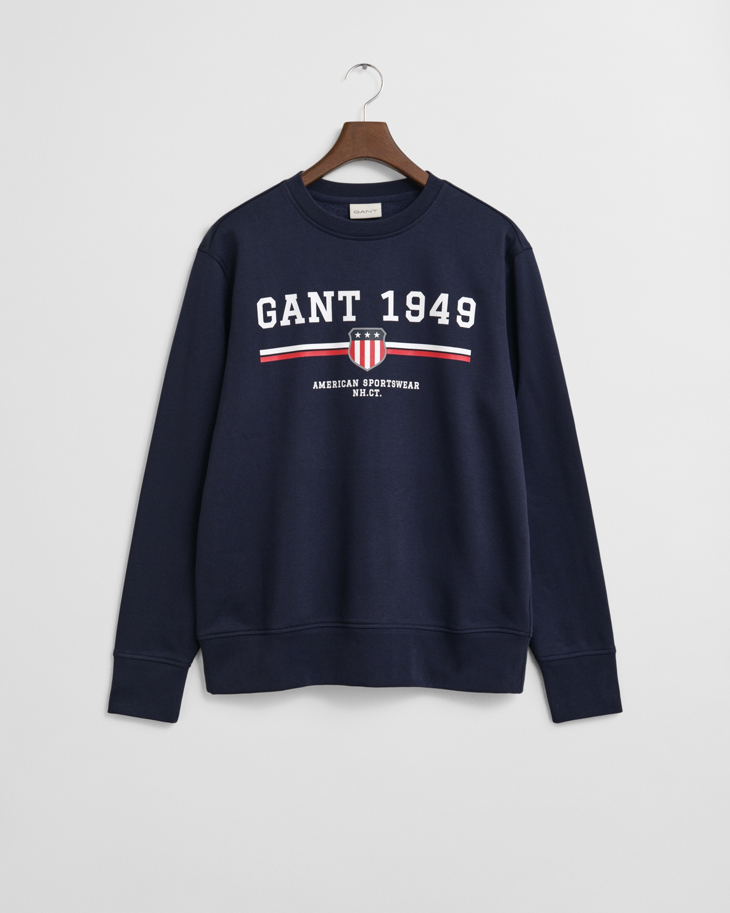 Gant Sweatshirt "GRAPHIC C-NECK SWEAT", Mit Rundhalsausschnitt günstig online kaufen