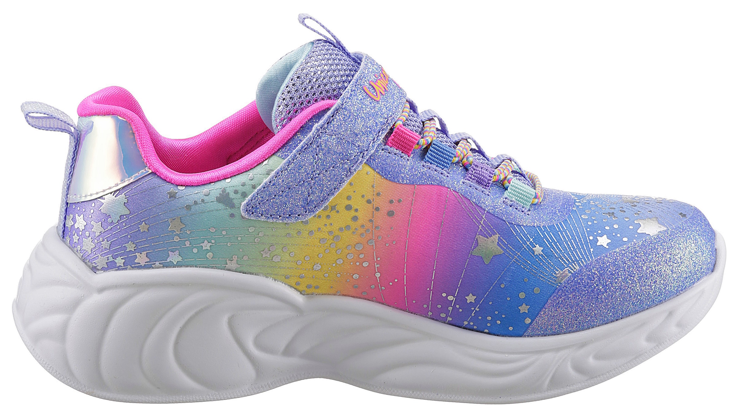 Skechers Kids Sneaker »UNICORN DREAMS-«, mit gepolsterter Innensohle, Freizeitschuh, Halbschuh, Schnürschuh