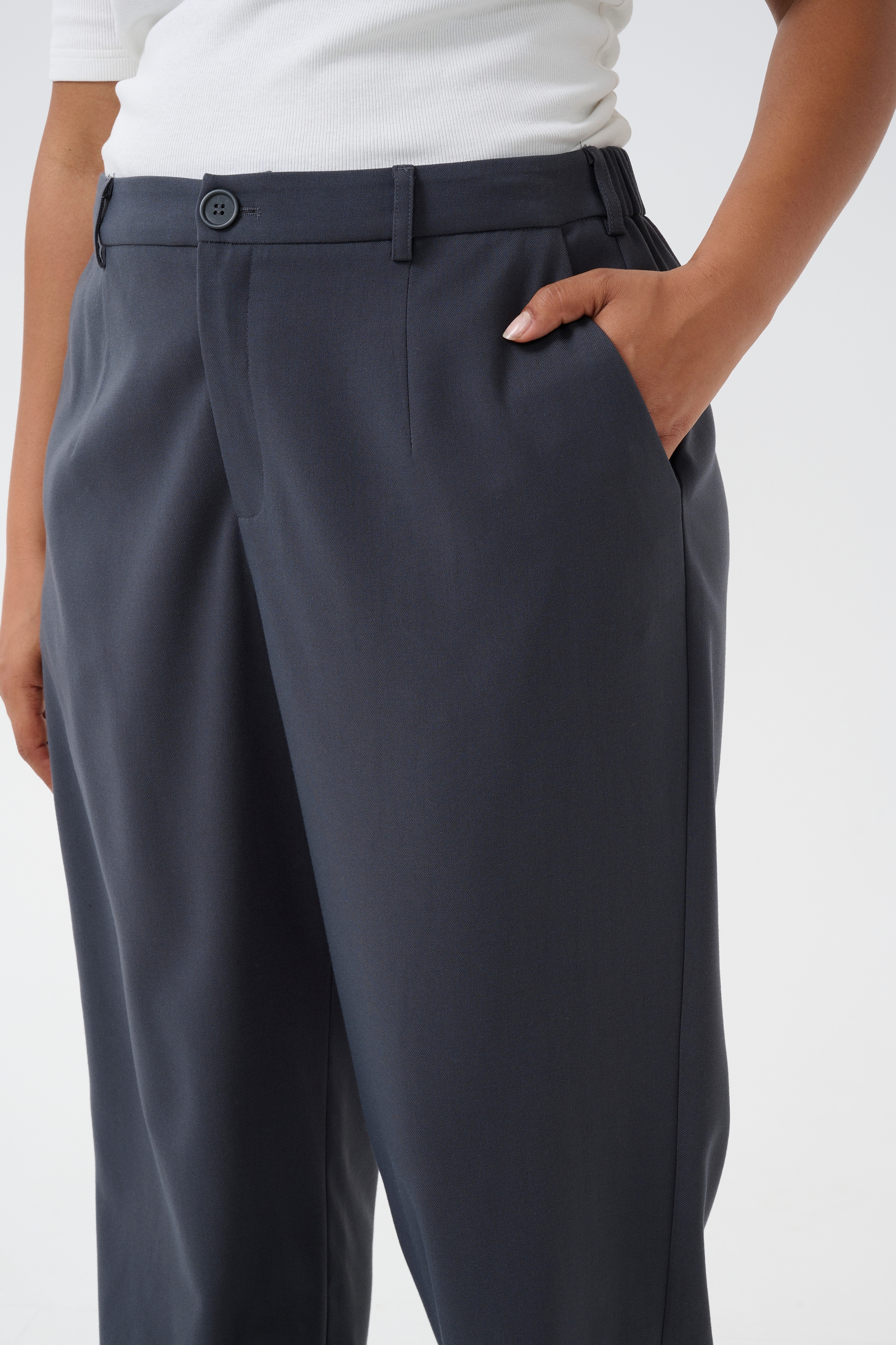 KAFFE Curve Marlene-Hose »Damen Anzughose KCMERLA«