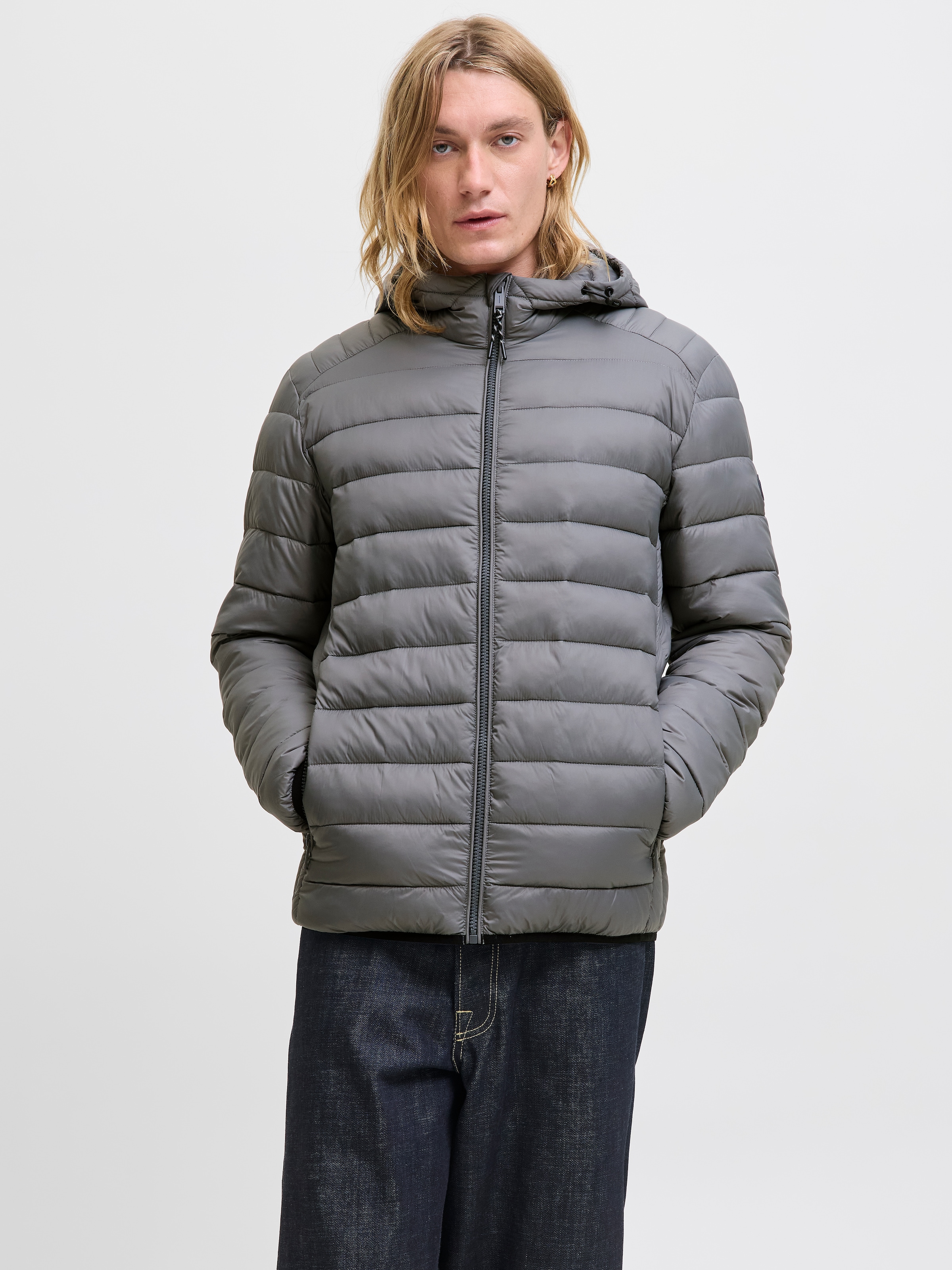 Jack & Jones Steppjacke "JJEBRADLEY LIGHT PUFFER HOOD NOOS" mit Kapuze günstig online kaufen
