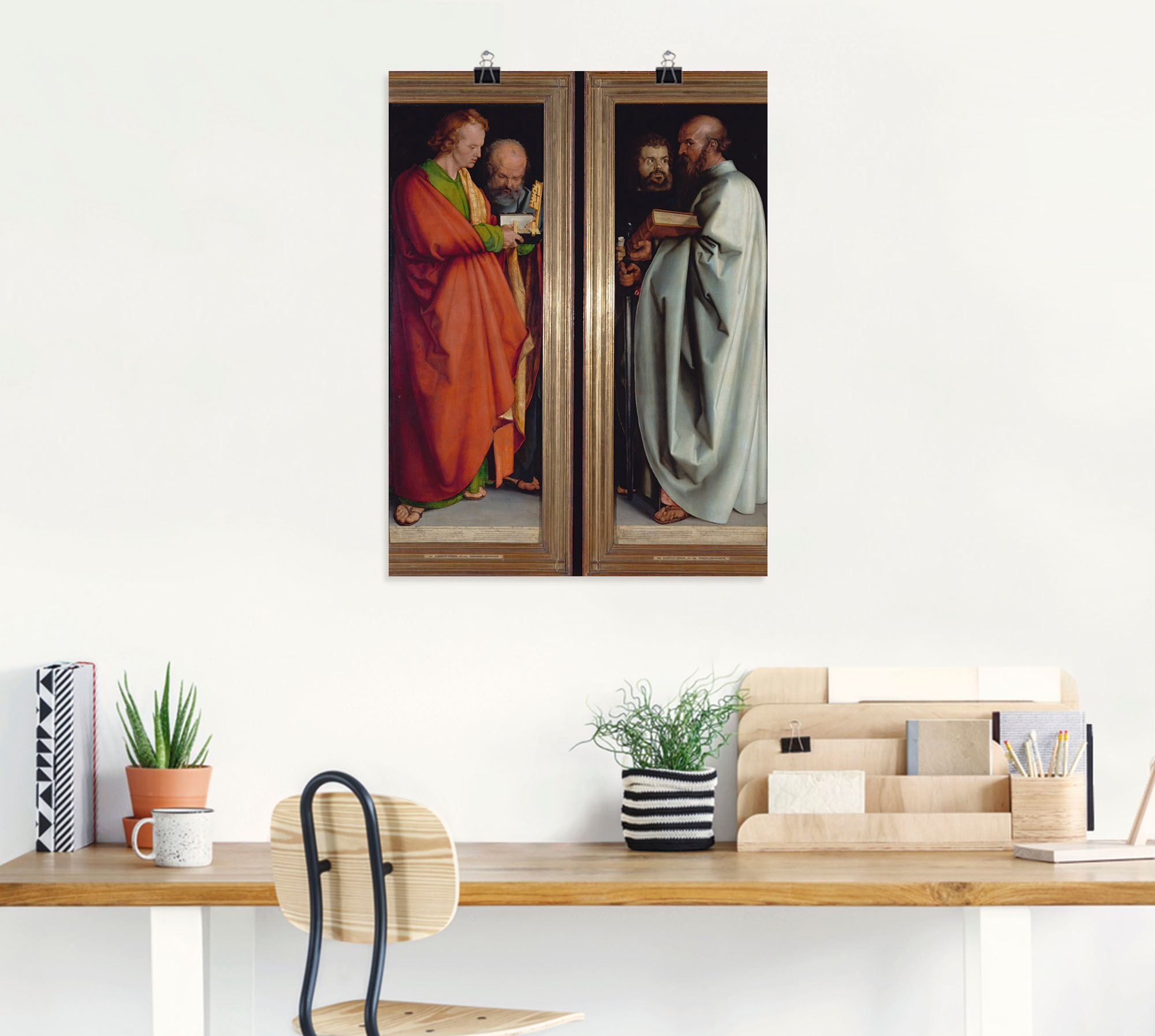 Artland Wandbild »Die vier Apostel«, Religion, (1 St.), als Leinwandbild, Wandaufkleber oder Poster in versch. Größen