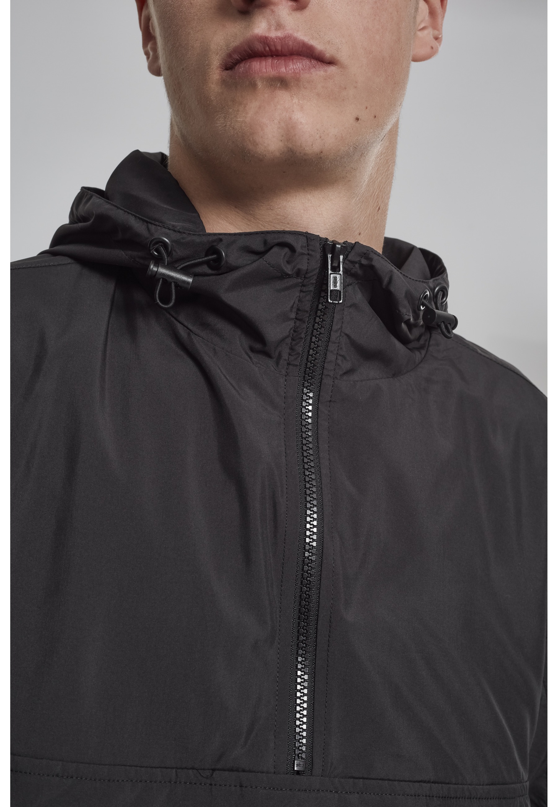 URBAN CLASSICS Funktionsmantel »Urban Classics Herren Basic Pull Over Jacket« 1 Stk.