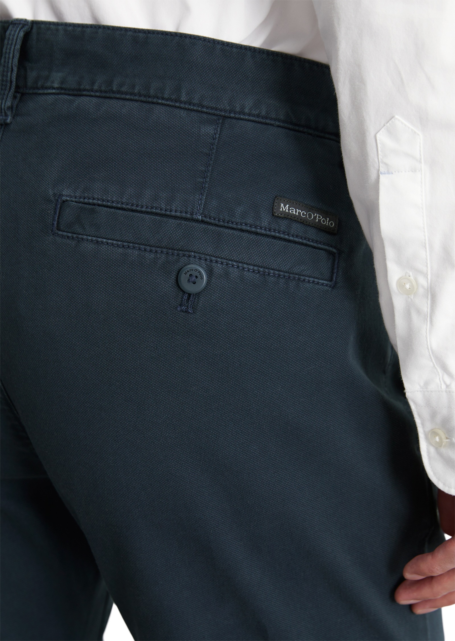 Marc O'Polo Chinohose »aus Bio-Baumwoll-Mix«