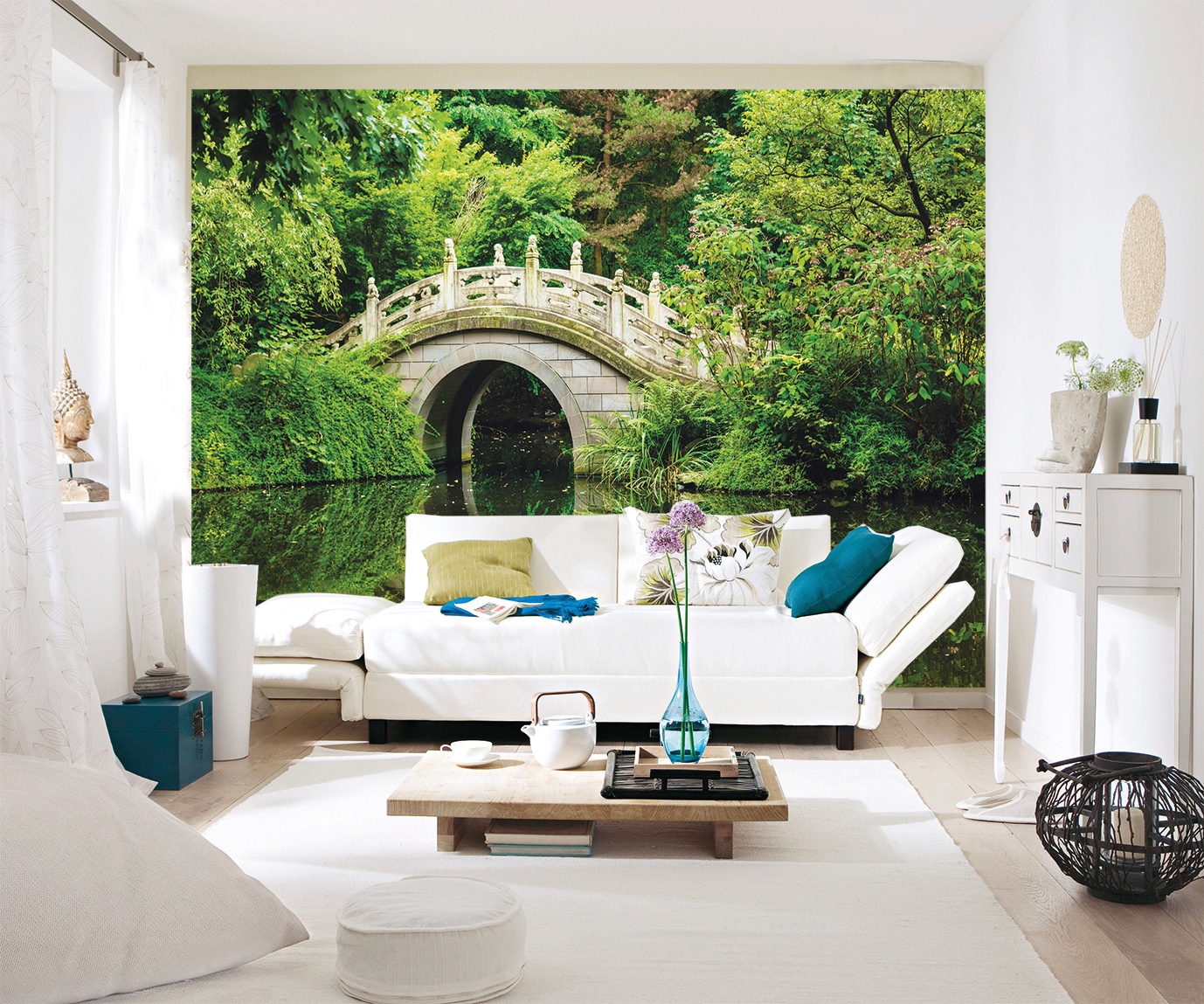 Papermoon Fototapete »Japanese Garden« glatt