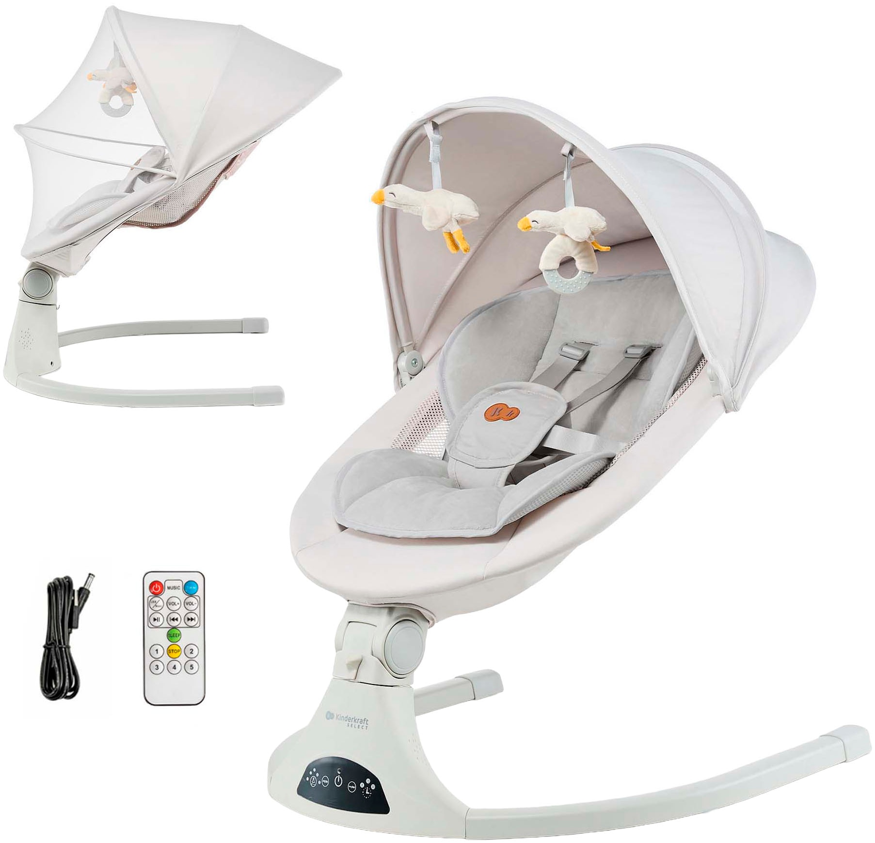 Kinderkraft Babywippe »TULSY« mit Soundeffekt