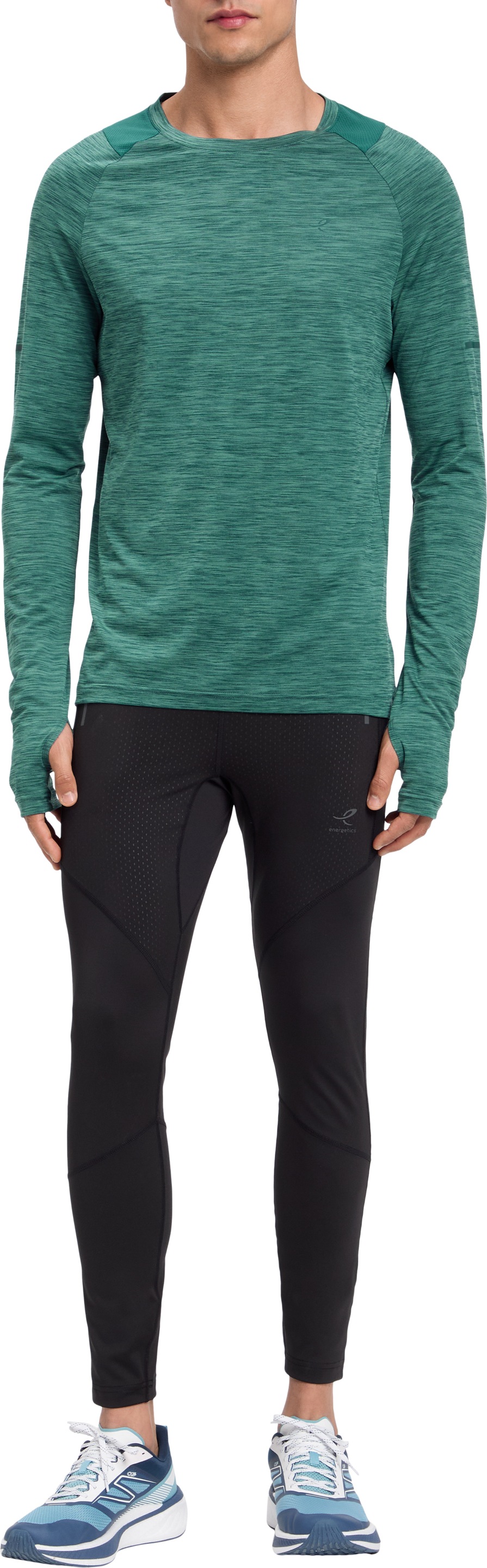 Energetics Laufshirt »HE.-LANGARMSHIRT AILO LS M« Langarm, elastisches Material, atmungsaktive Mesheinsätze