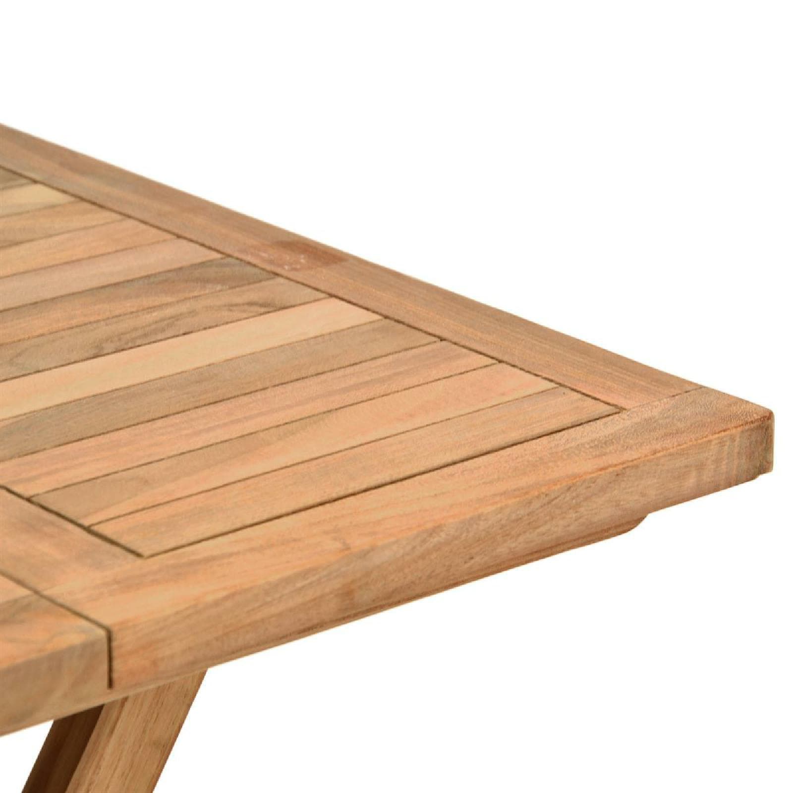 VCM Gartentisch "Beistelltisch, rechteckig behandelt" günstig online kaufen