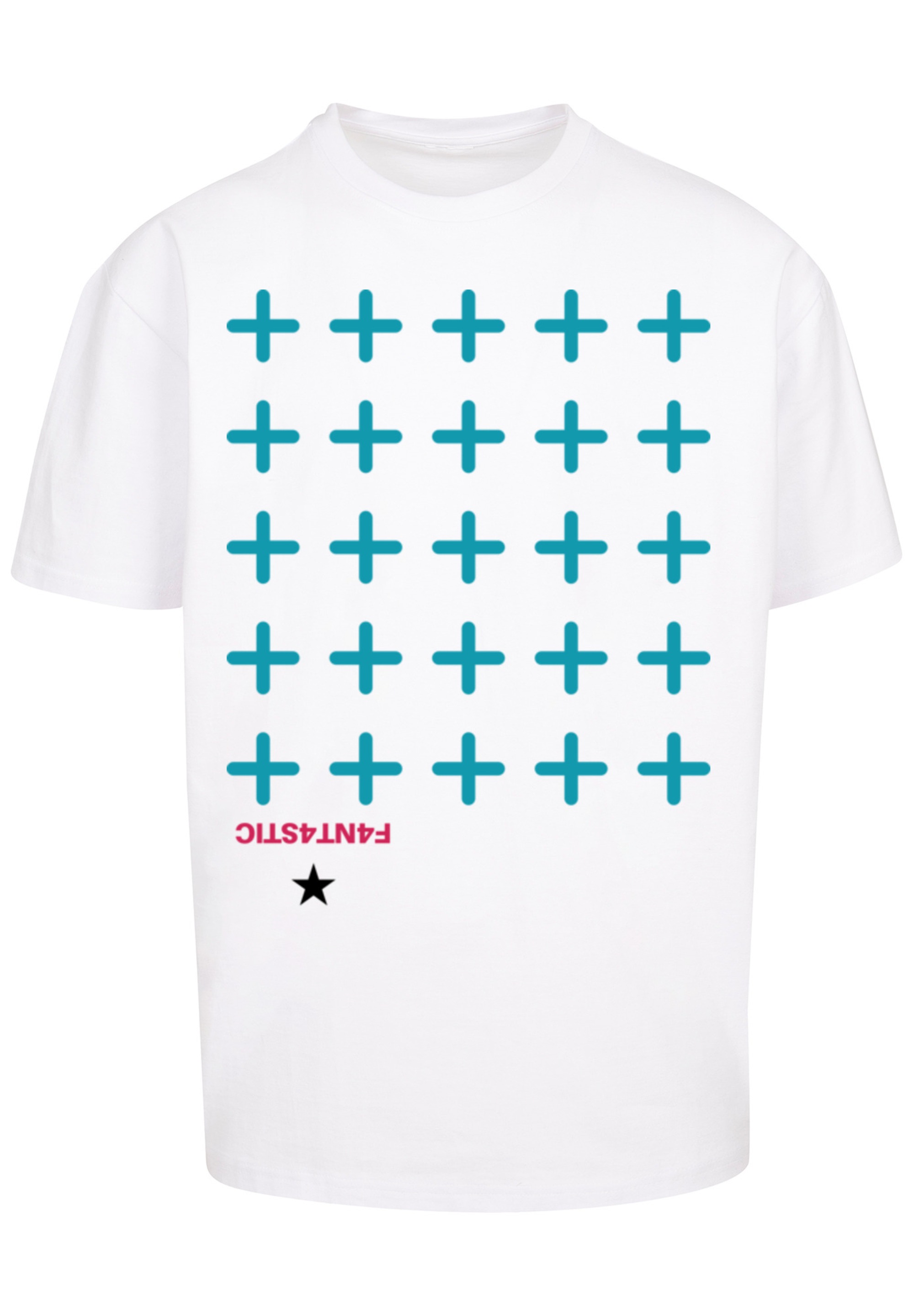 F4NT4STIC T-Shirt "Kreuze Blau", Print günstig online kaufen