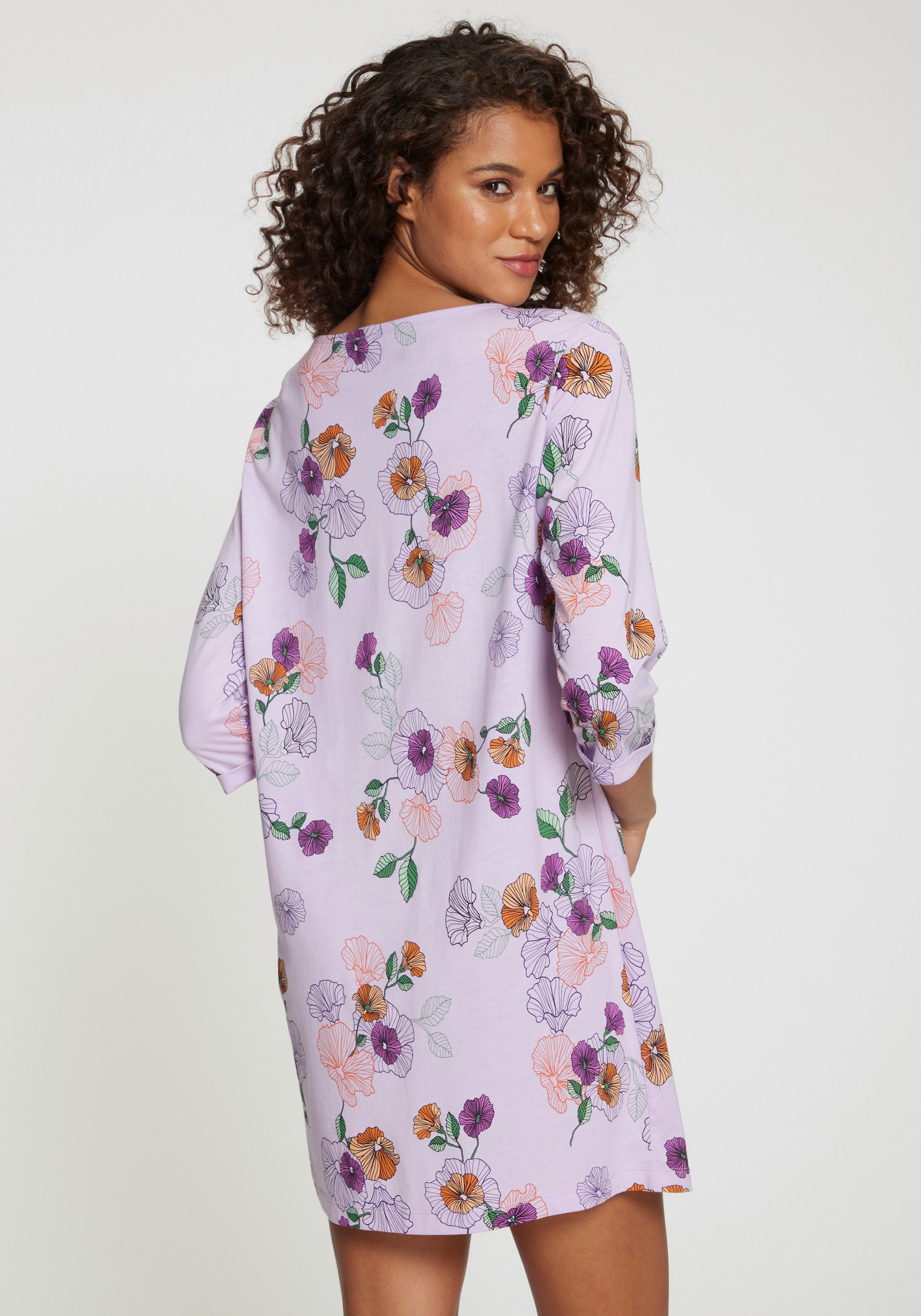 Vivance Dreams Nachthemd, mit Blumen-Druck
