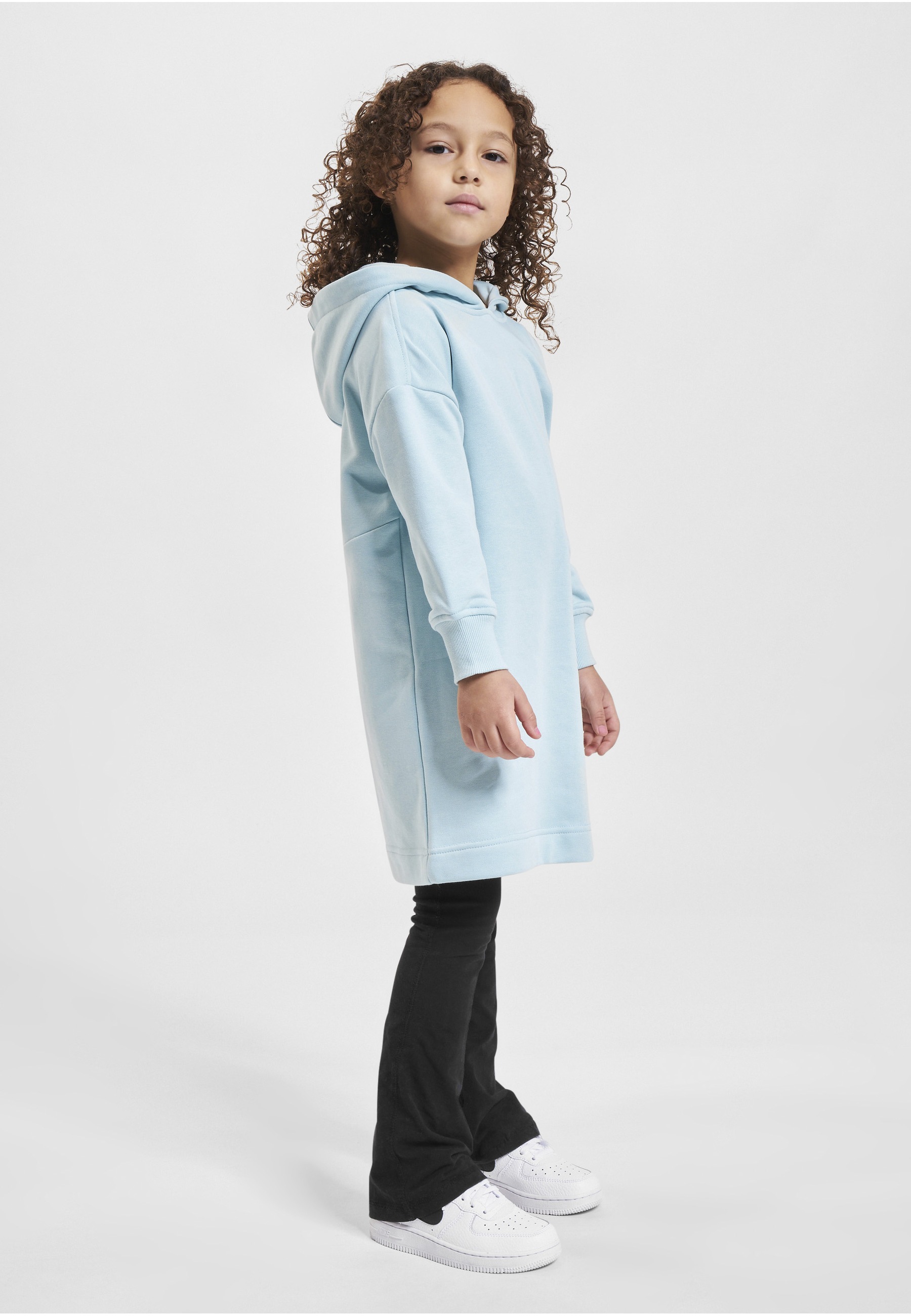 URBAN CLASSICS Sweatkleid »Urban Classics Damen Girls Oversized Terry Hoody Dress« 1 tlg.