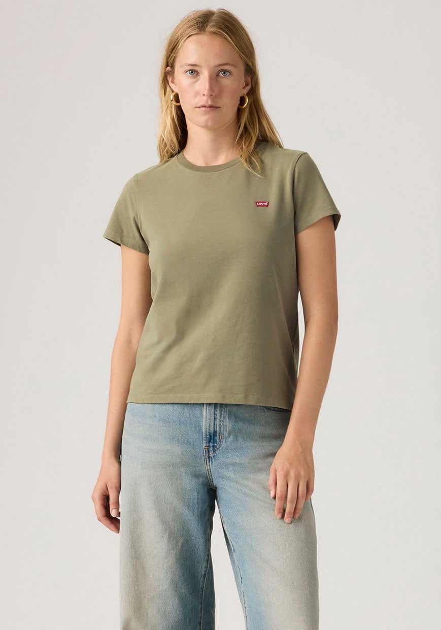 Levis "TEE Minilogo" mit kleiner Logostickerei