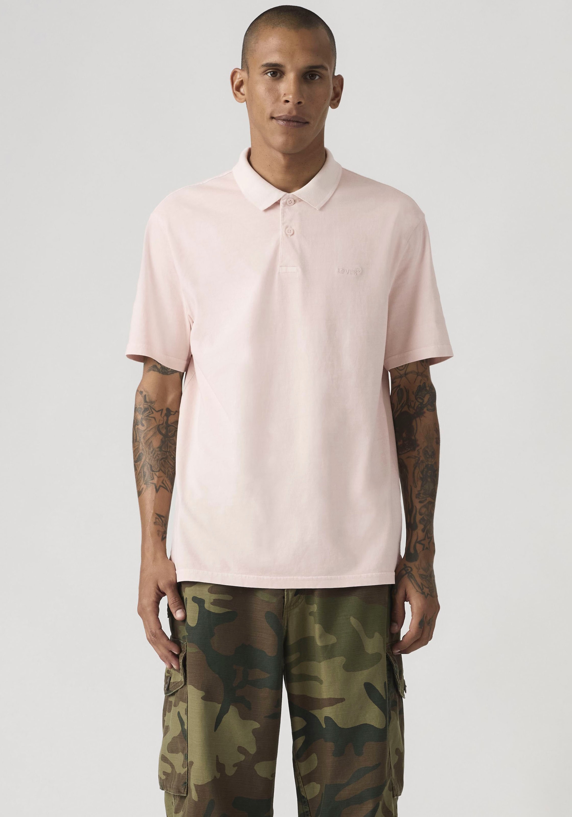 Levis Poloshirt mit Logo-Stickerei günstig online kaufen