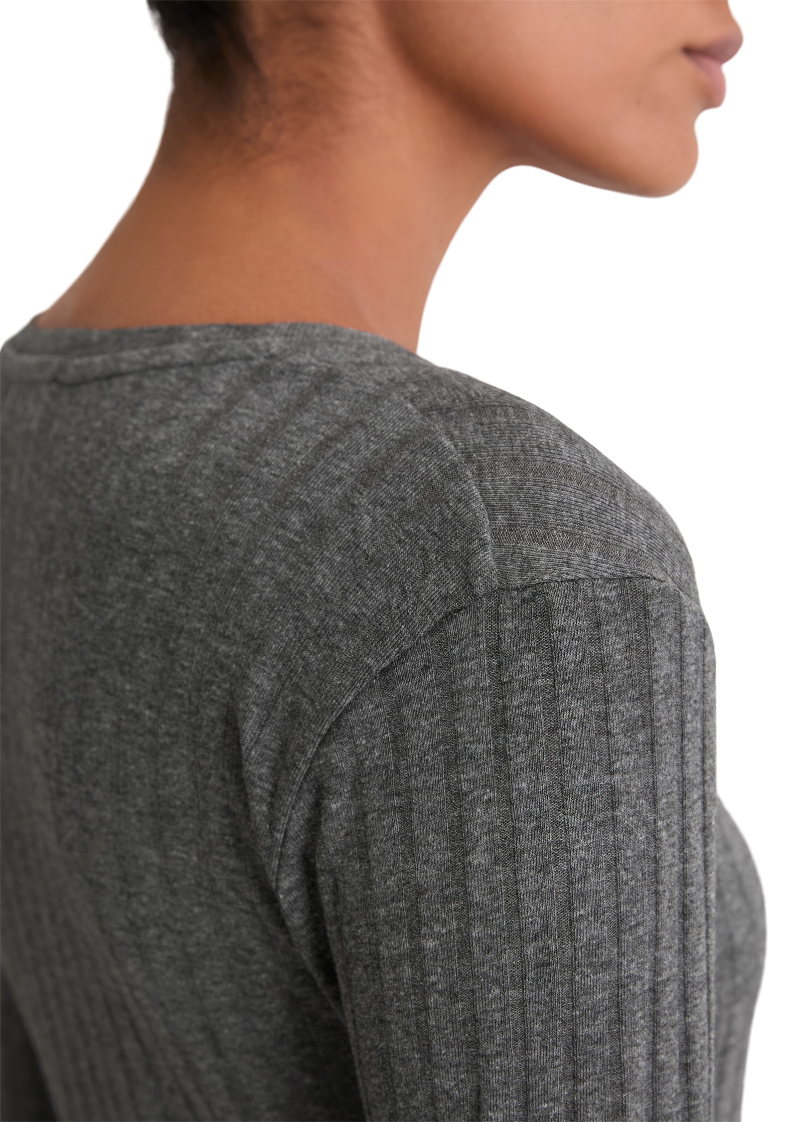 Marc O'Polo Langarmshirt »aus Organic-Cotton-Modal-Mix«