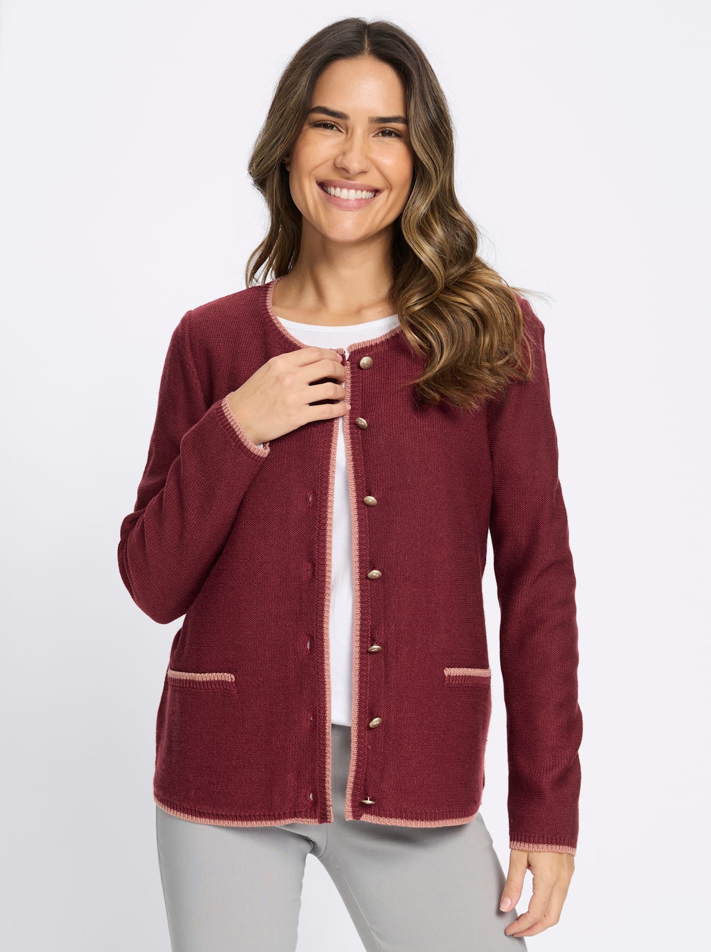 Classic Basics Strickjacke