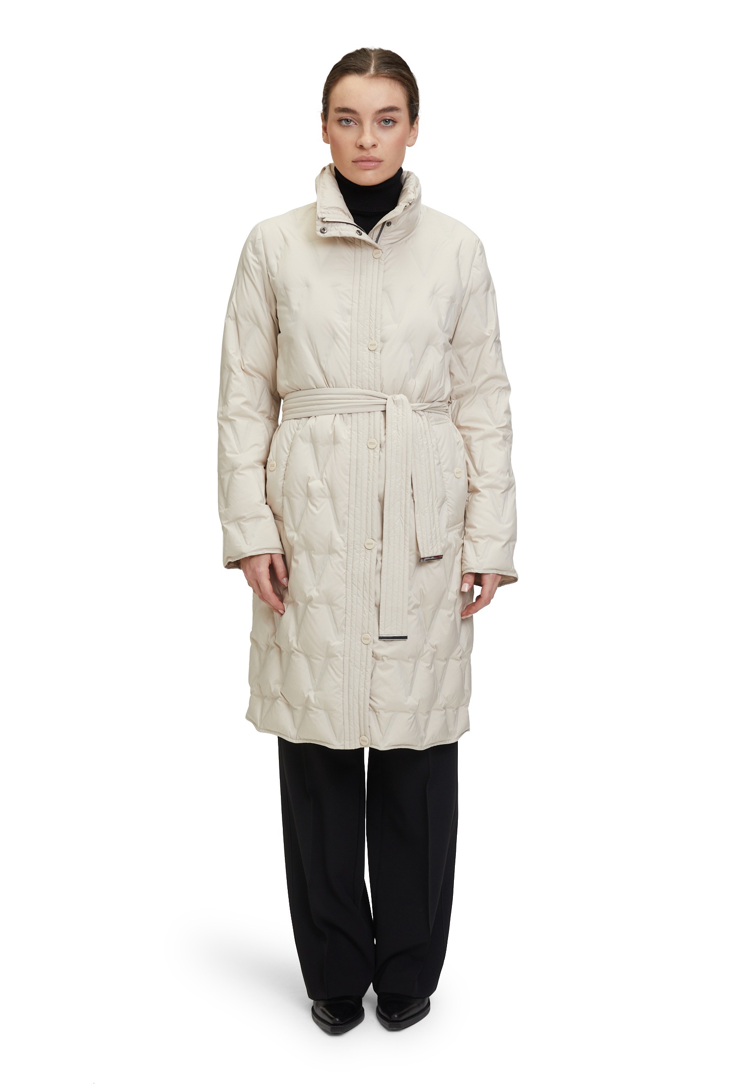 Betty Barclay Steppjacke »Betty Barclay Daunen-Steppjacke mit Bindegürtel«